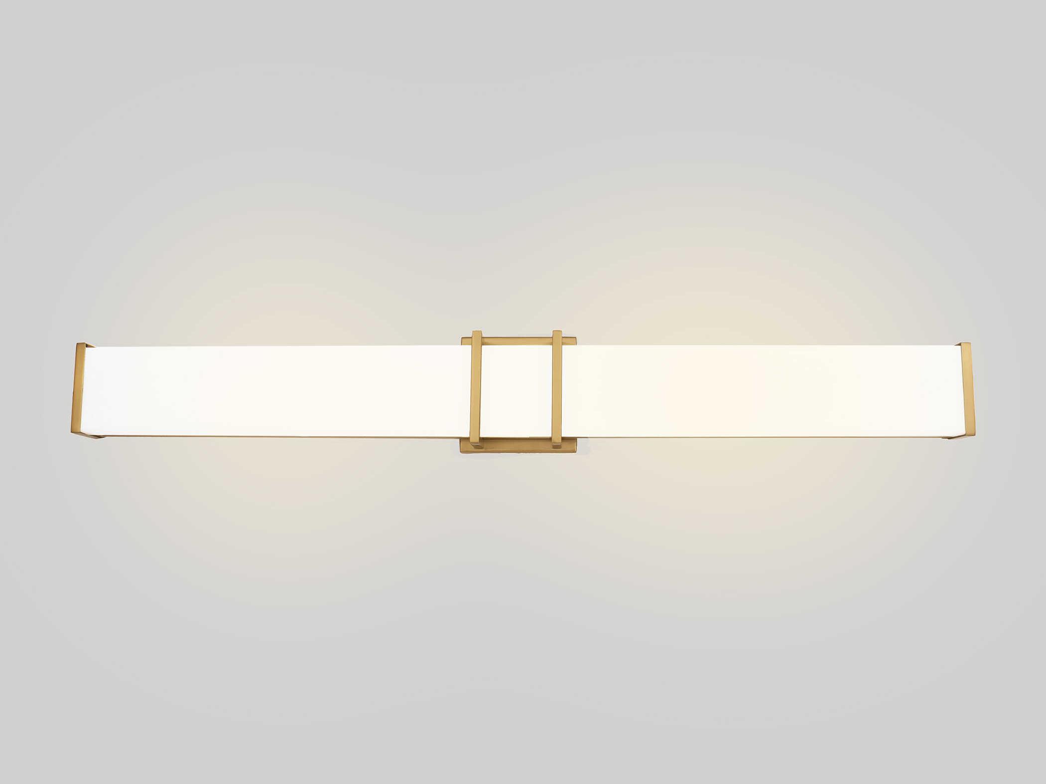Eglo Tomero 1-Light Brushed Gold Vanity Light