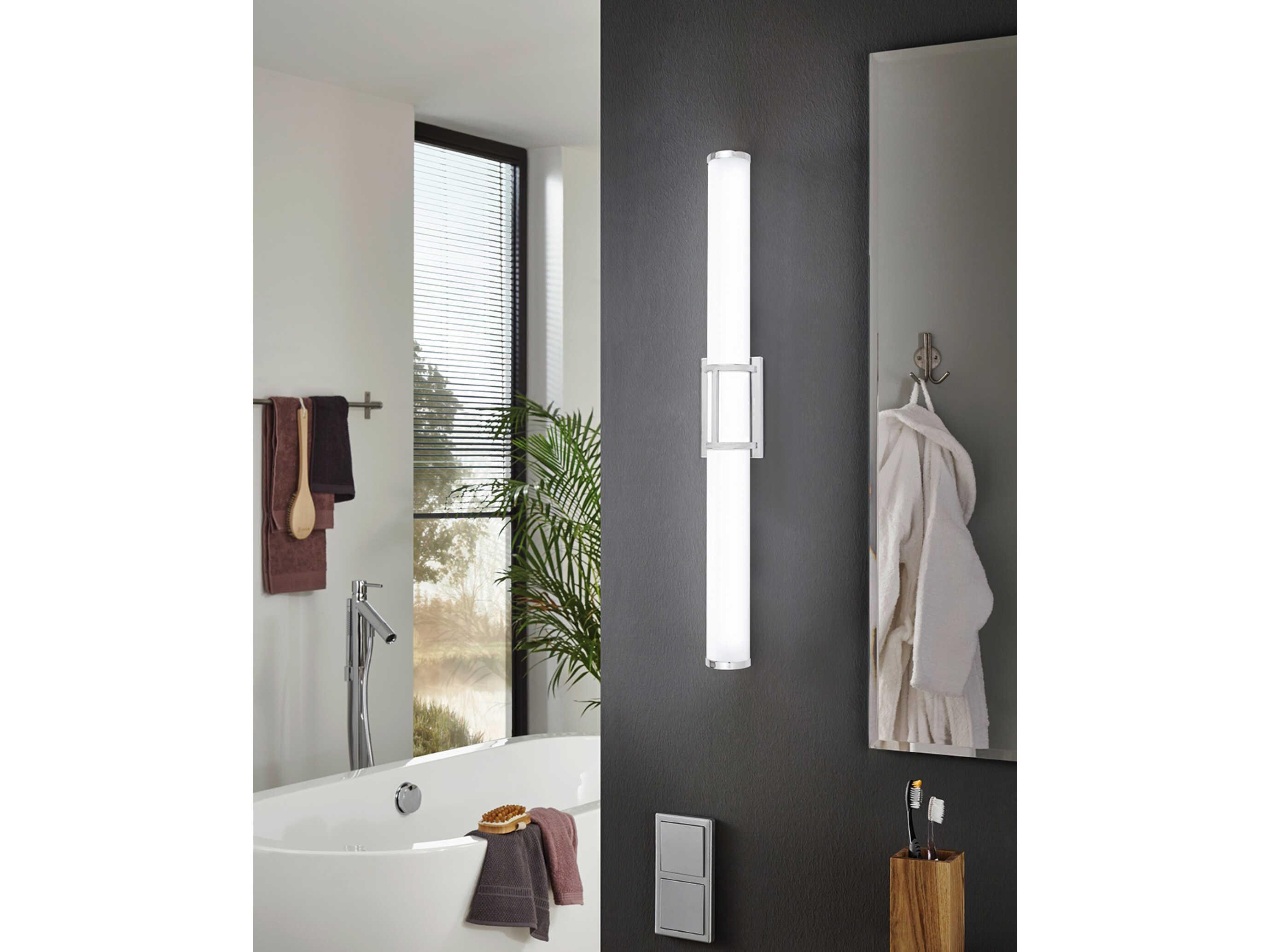 Eglo Ramaro 1-Light Chrome Vanity Light