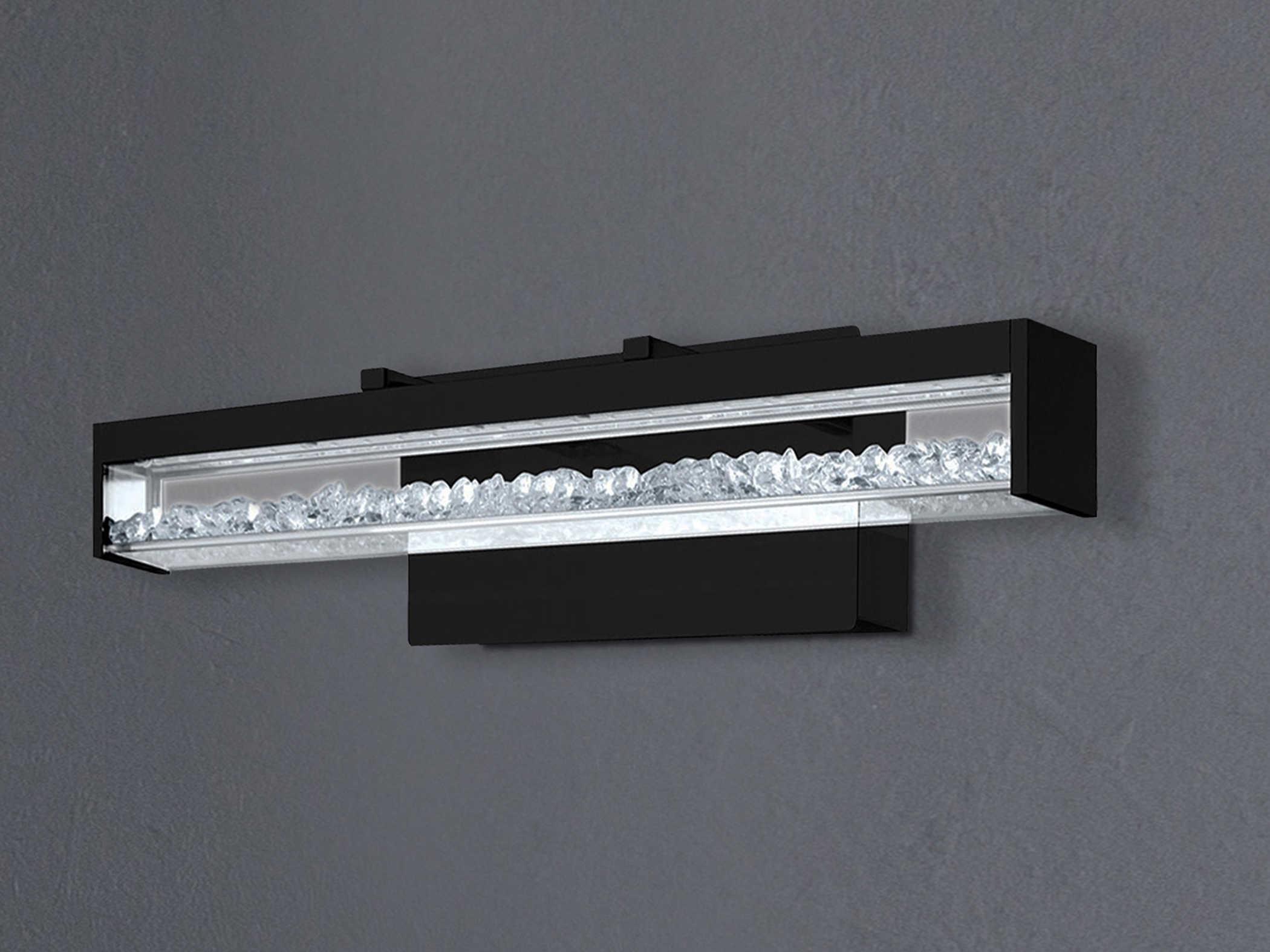 Eglo Cardito 1-Light Matte Black Vanity Light