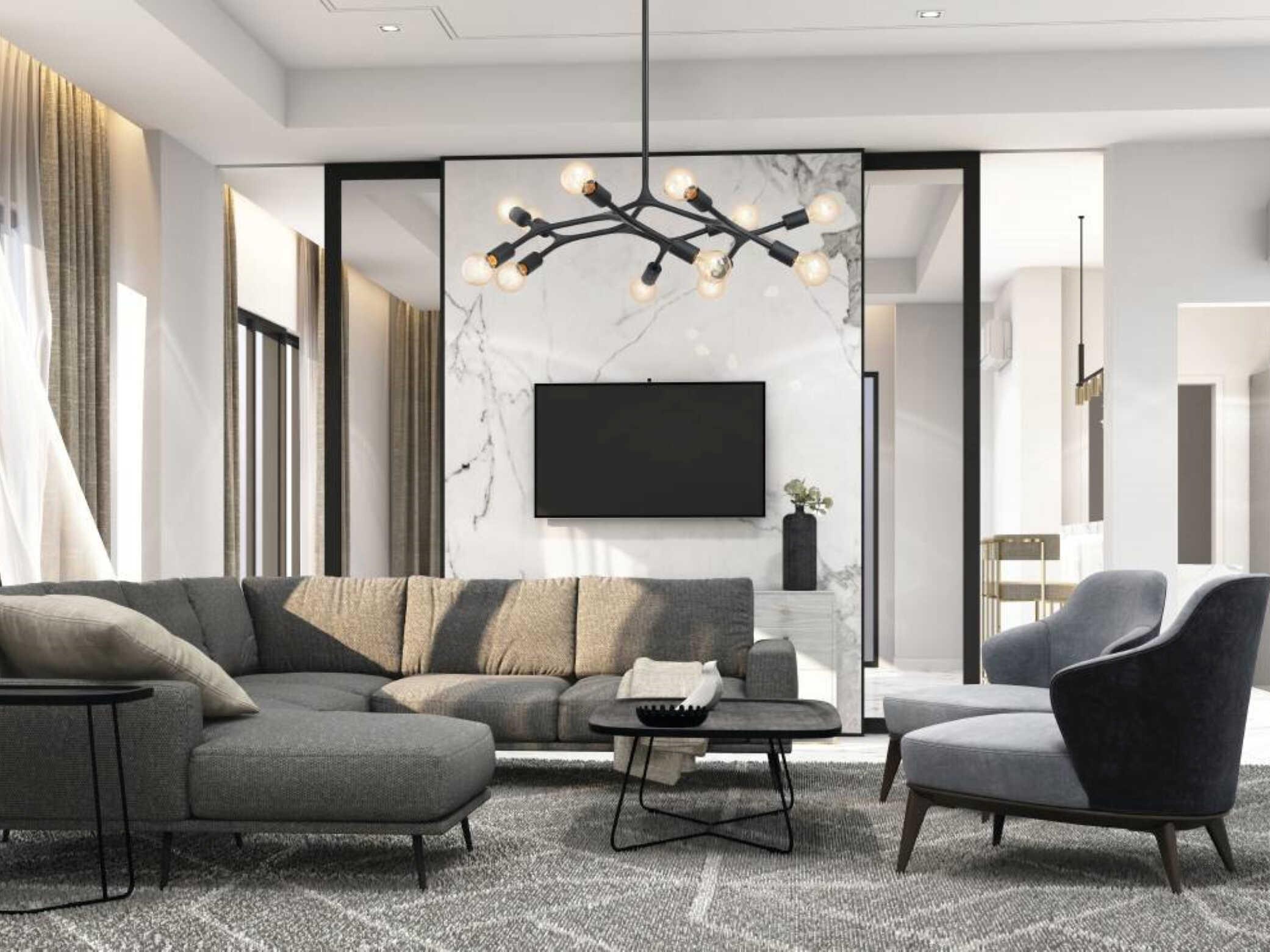 Eglo Bocadella 12-Light Black Pendant