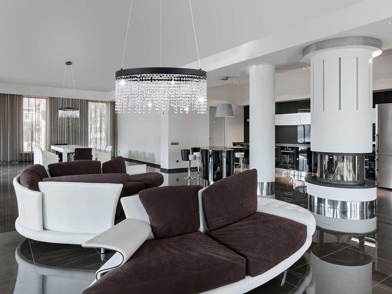 Eglo Antelao Black Round Pendant