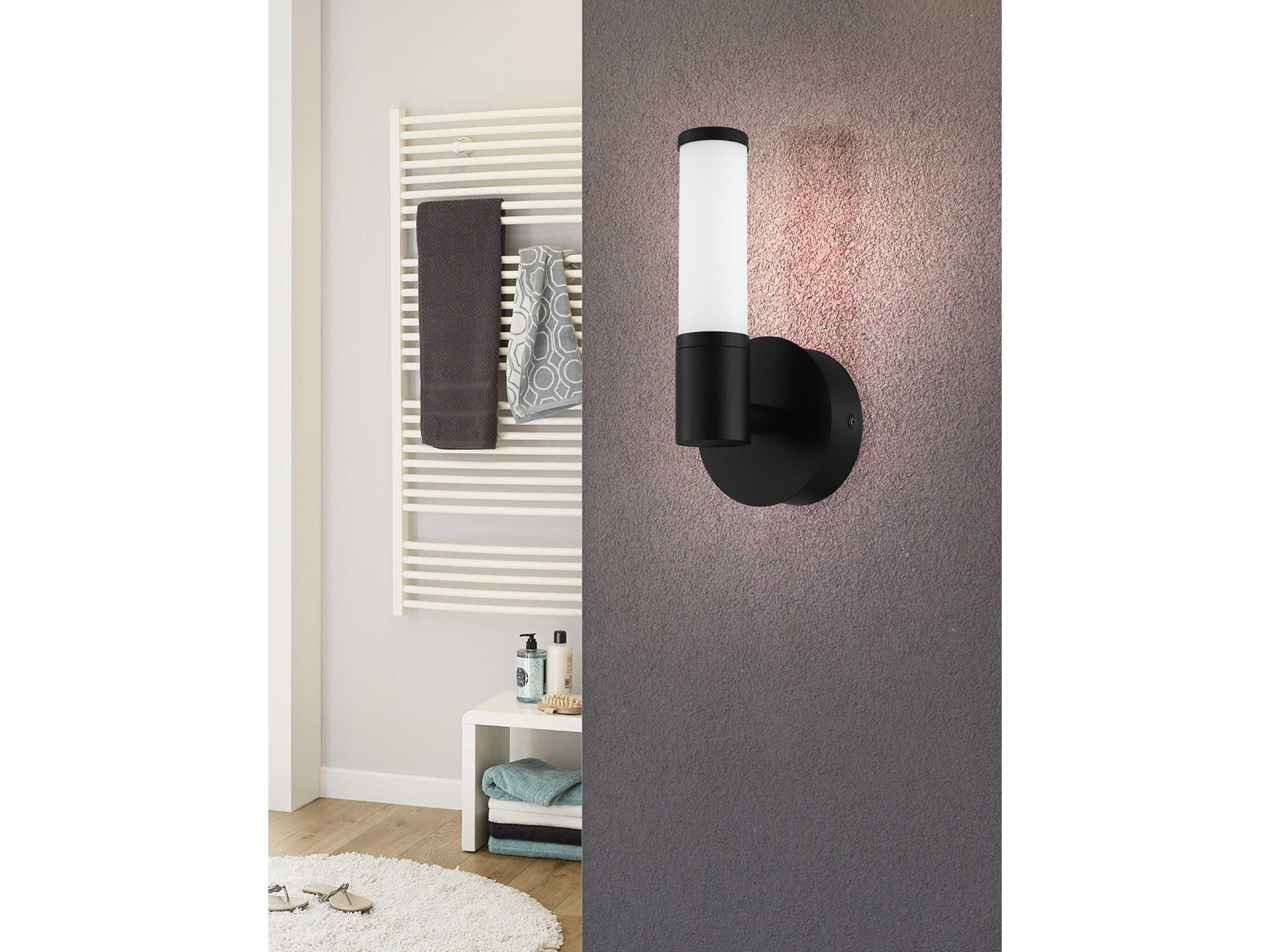 Eglo Palmera 1-Light Black Wall Sconce
