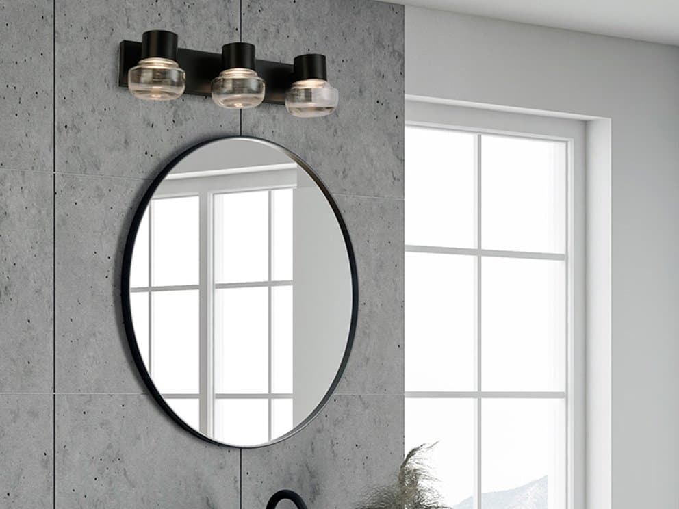 Eglo Belby 3-Light Black Vanity Light