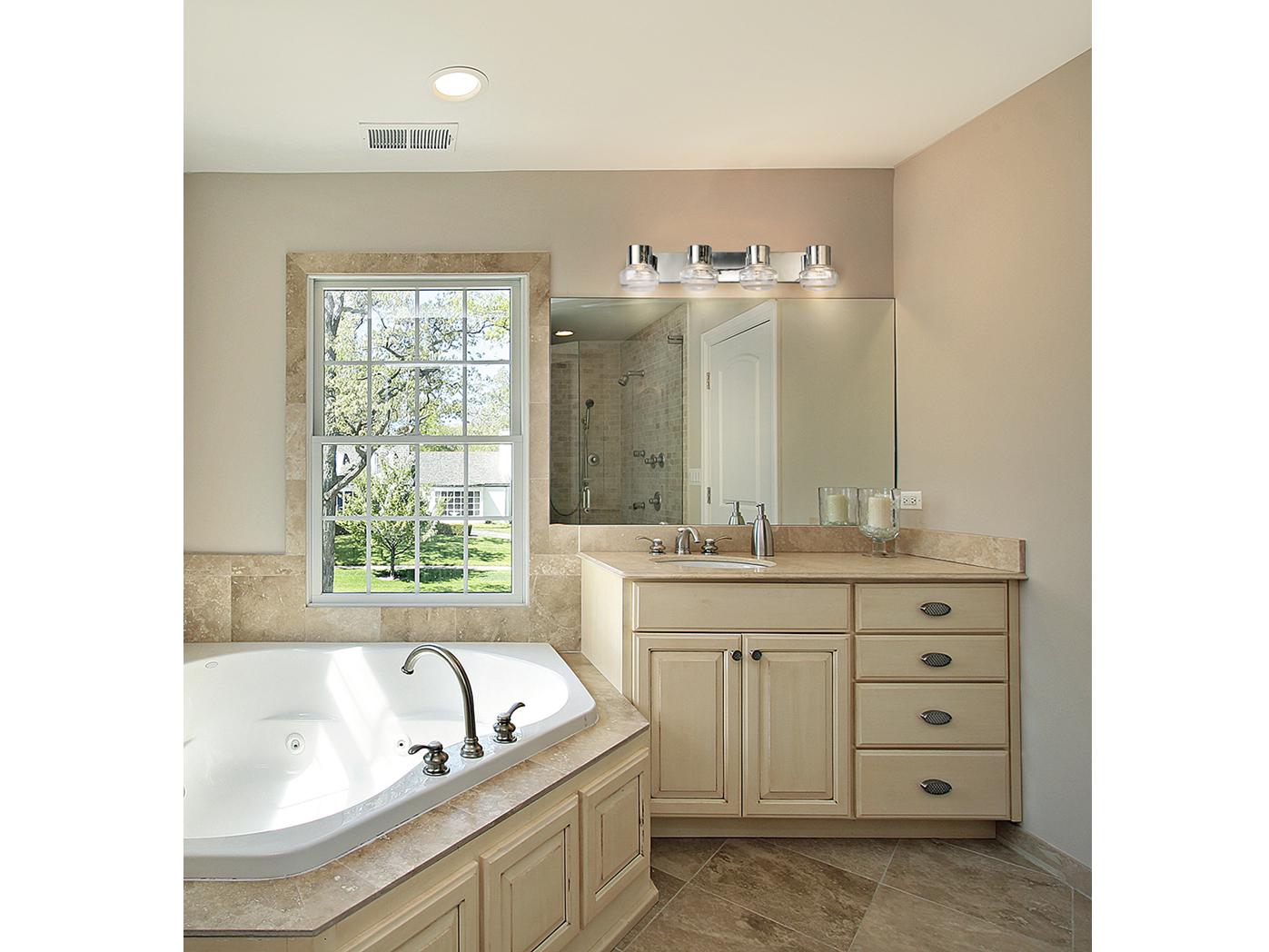 Eglo Belby 4-Light Chrome Vanity Light