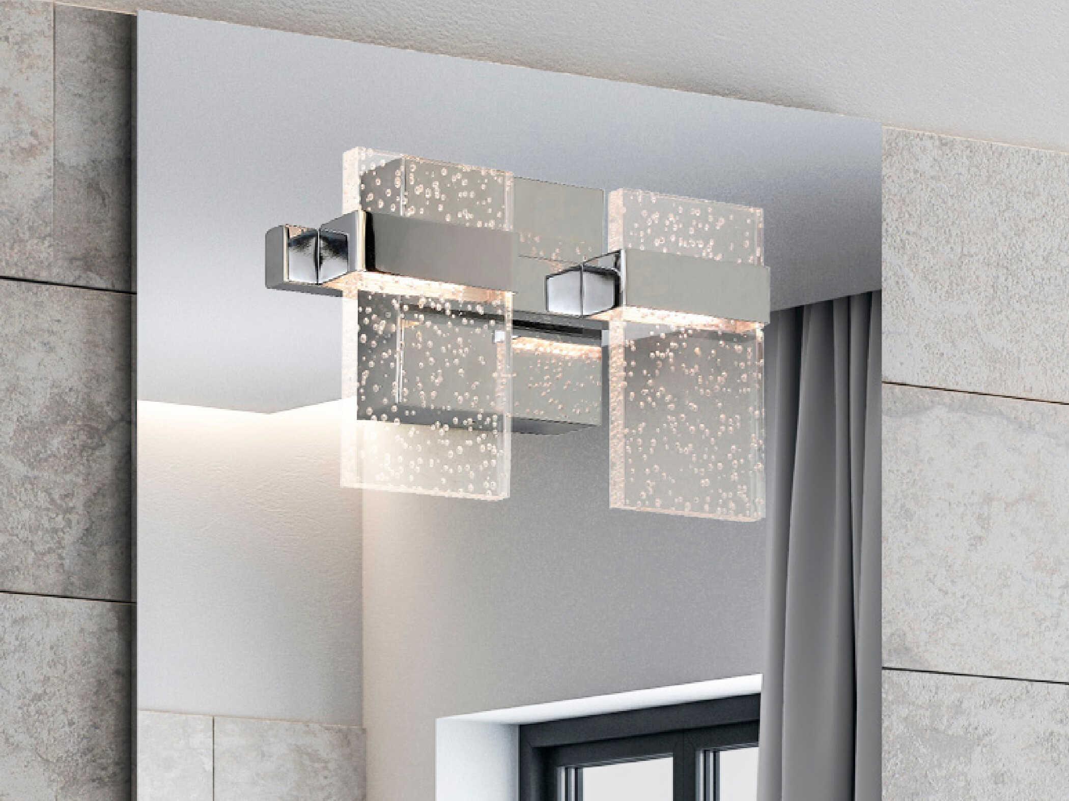 Eglo Madrona 2-Light Chrome Vanity Light