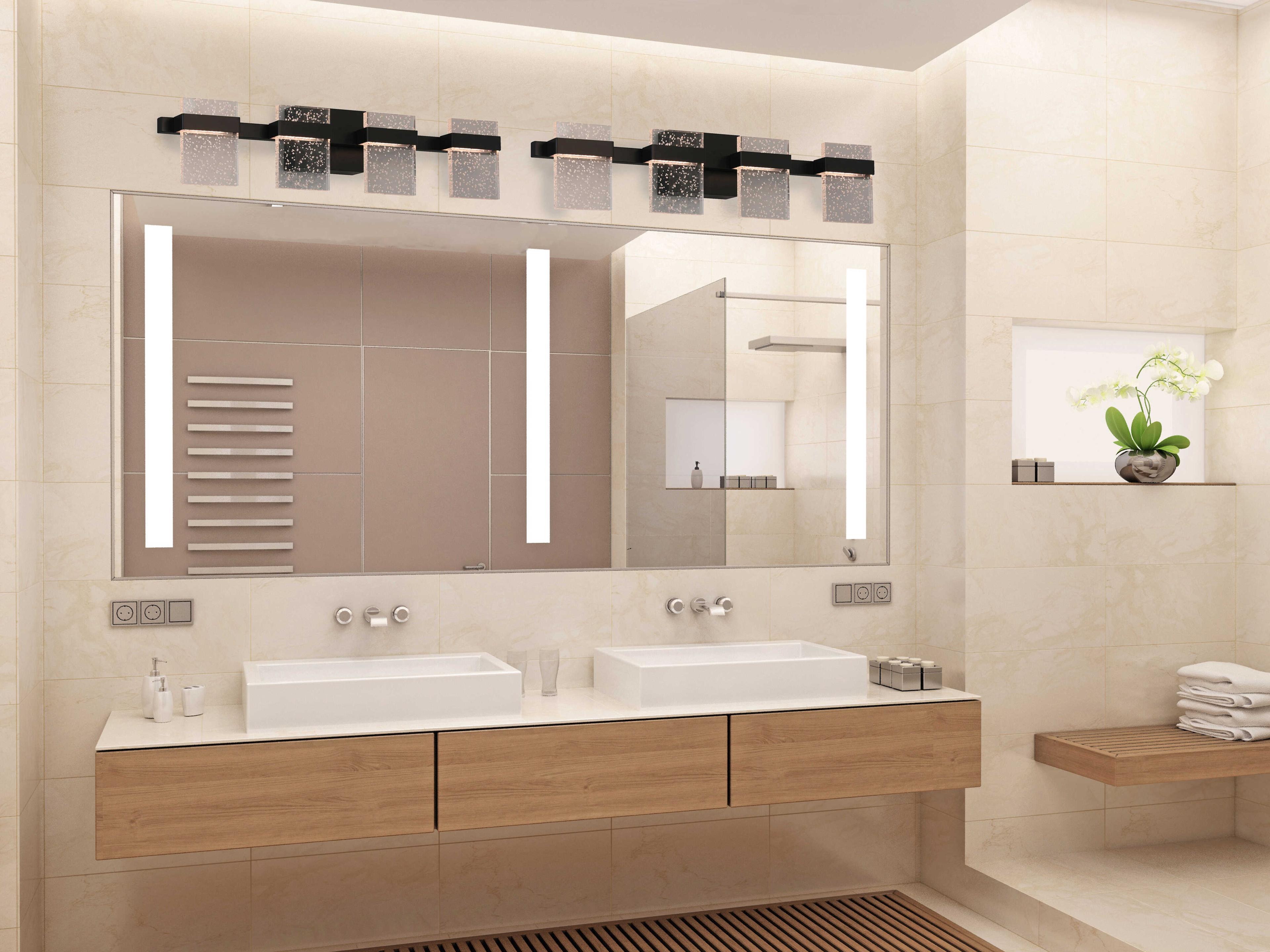 Eglo Madrona 4-Light Black Vanity Light