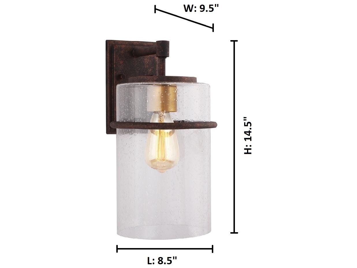 Eglo Brandel 1-Light Outdoor Wall Light