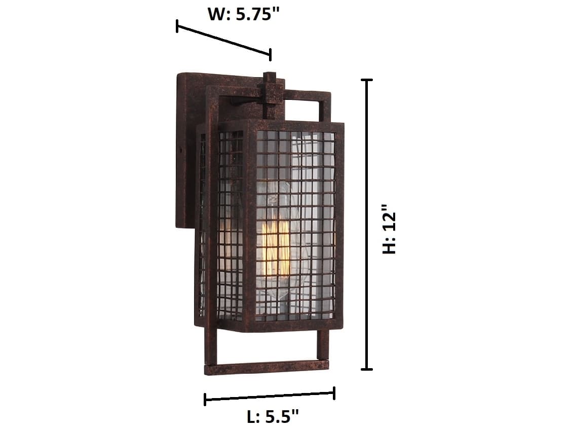 Eglo Garraux 1-Light Outdoor Wall Light