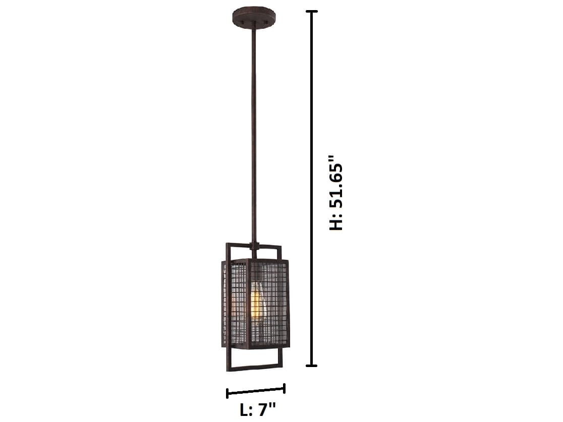 Eglo Garraux 1-Light Outdoor Hanging Light