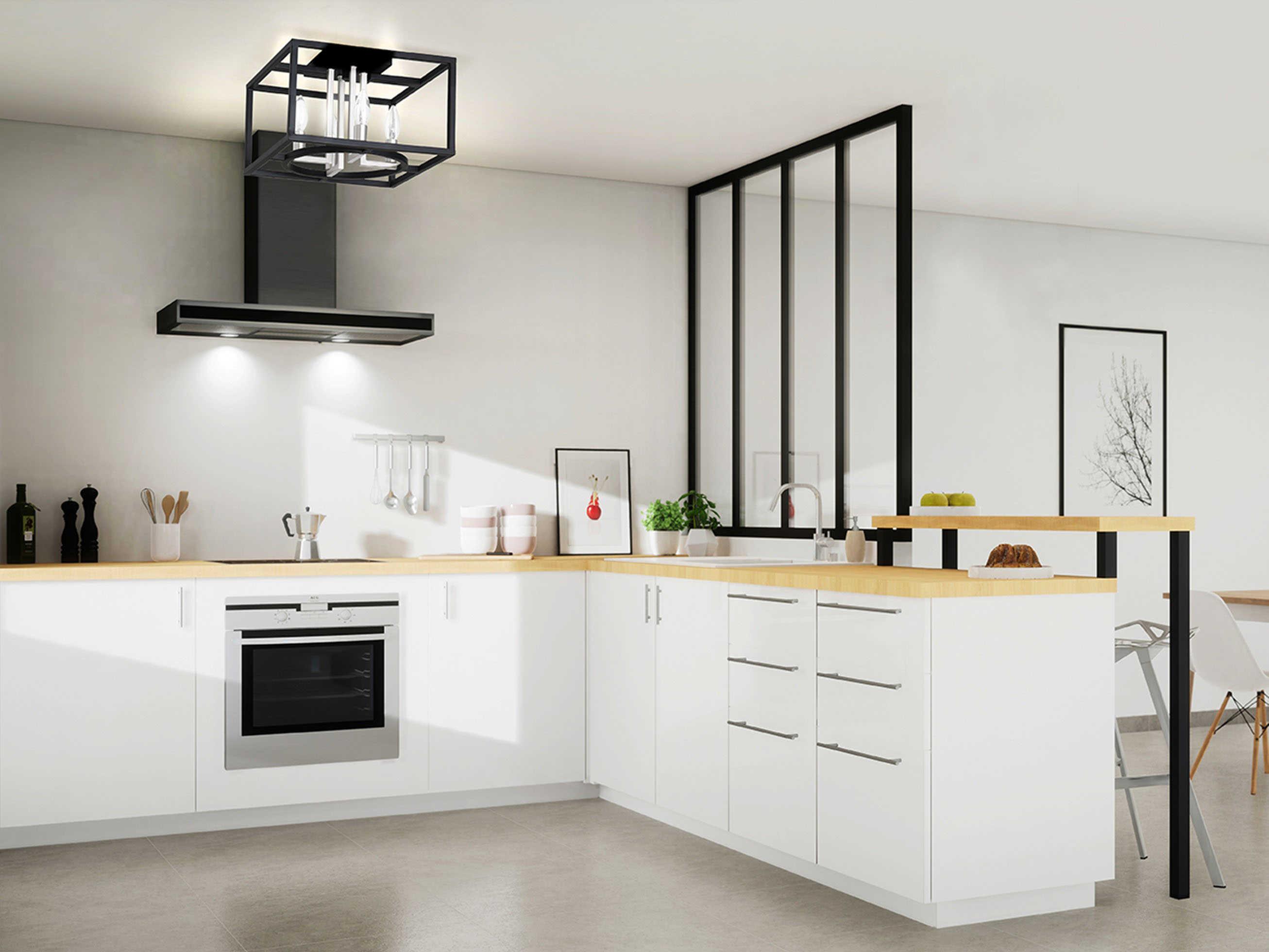 Eglo Mundazo 4-Light Black Brushed Nickel Flush Mount