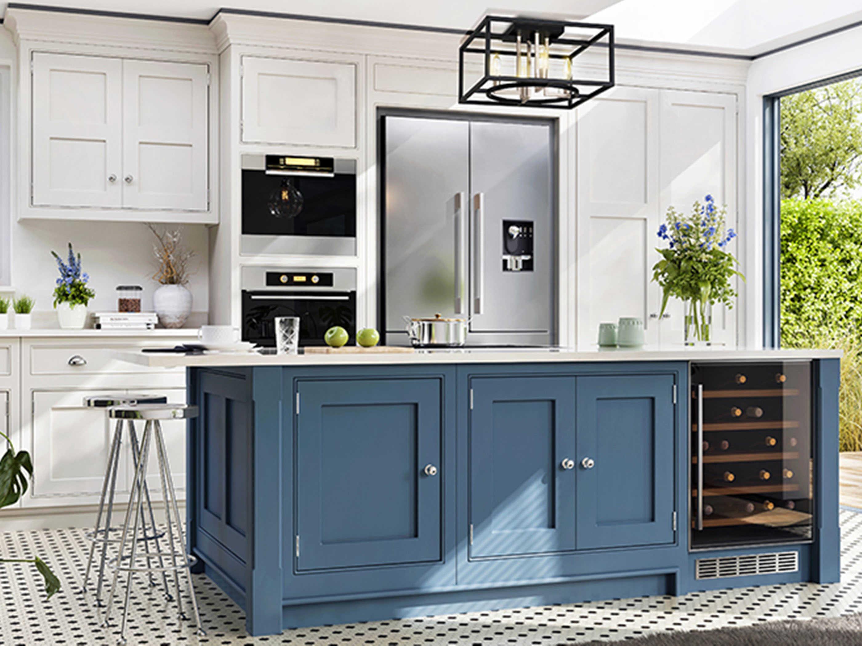 Eglo Mundazo 4-Light Black Brushed Nickel Flush Mount