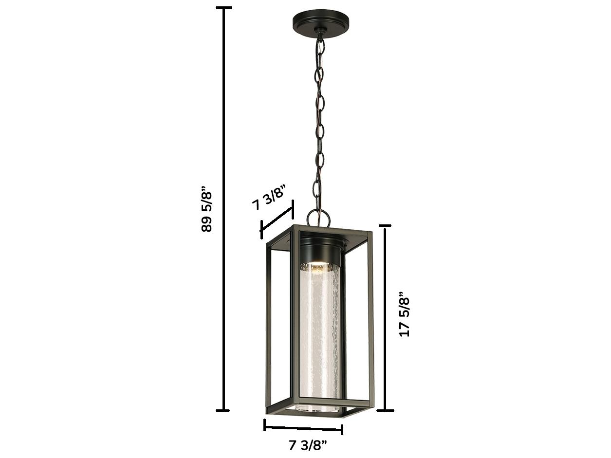 Eglo Walker Hill 1-Light Outdoor Hanging Light