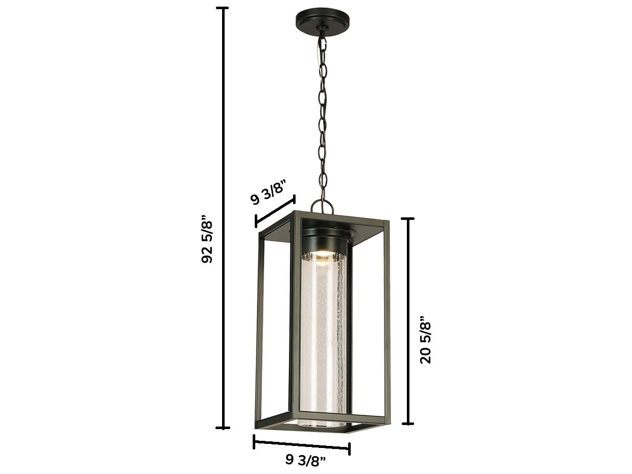 Eglo Walker Hill 1-Light Outdoor Hanging Light
