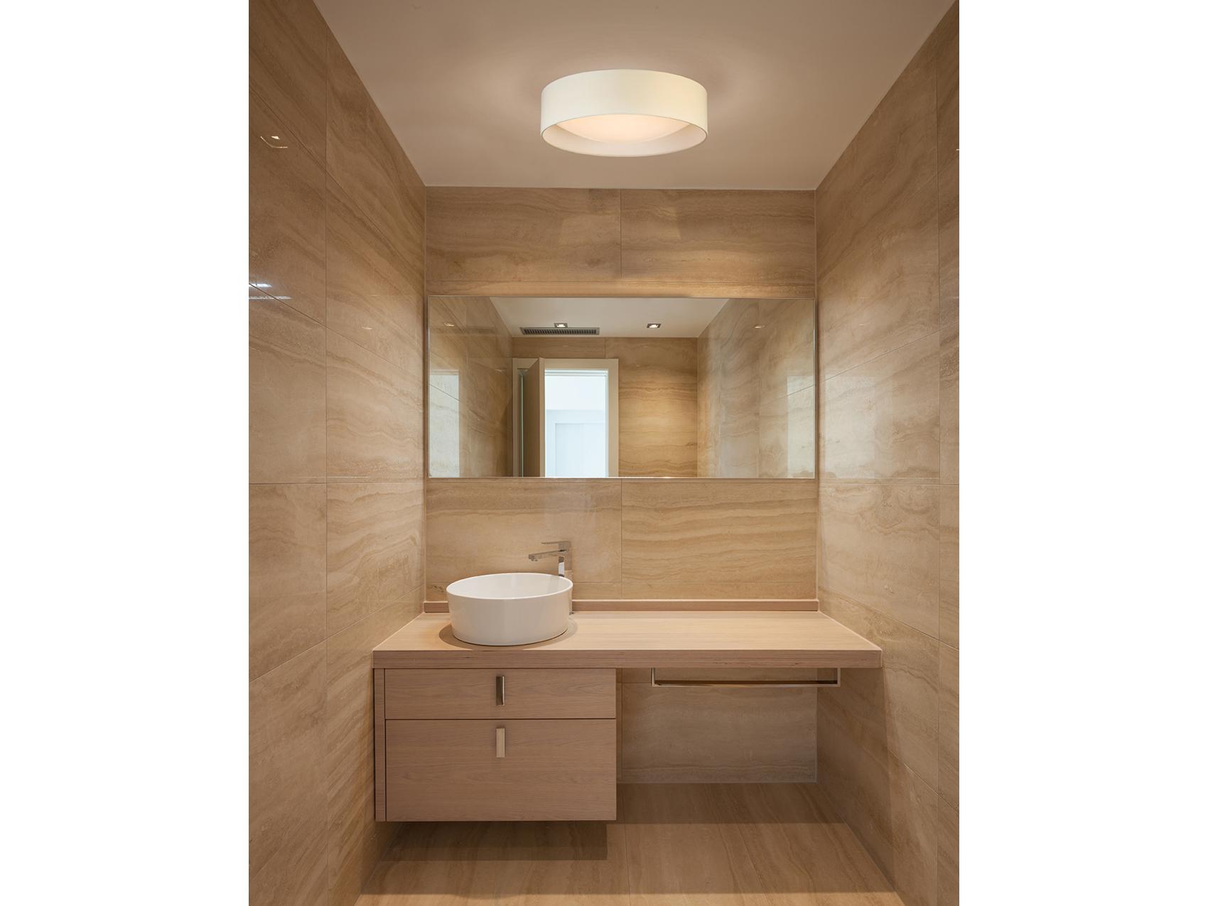 Eglo Orme 1-Light White Drum Flush Mount