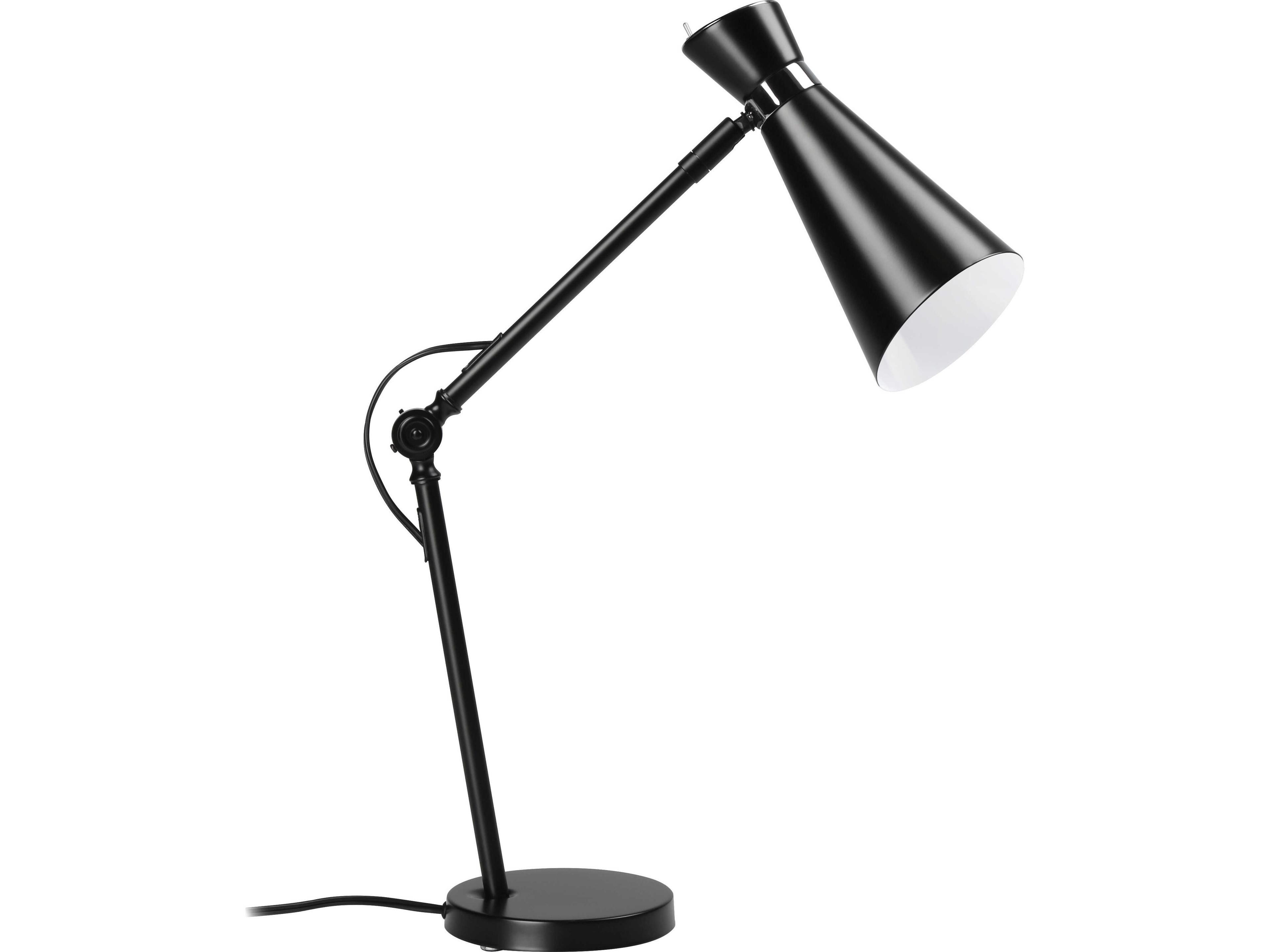 Eglo Sonresa Black White Metal Desk Lamp