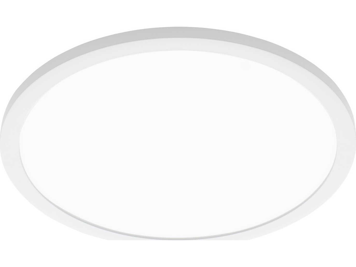 Eglo Trago White Round Flush Mount