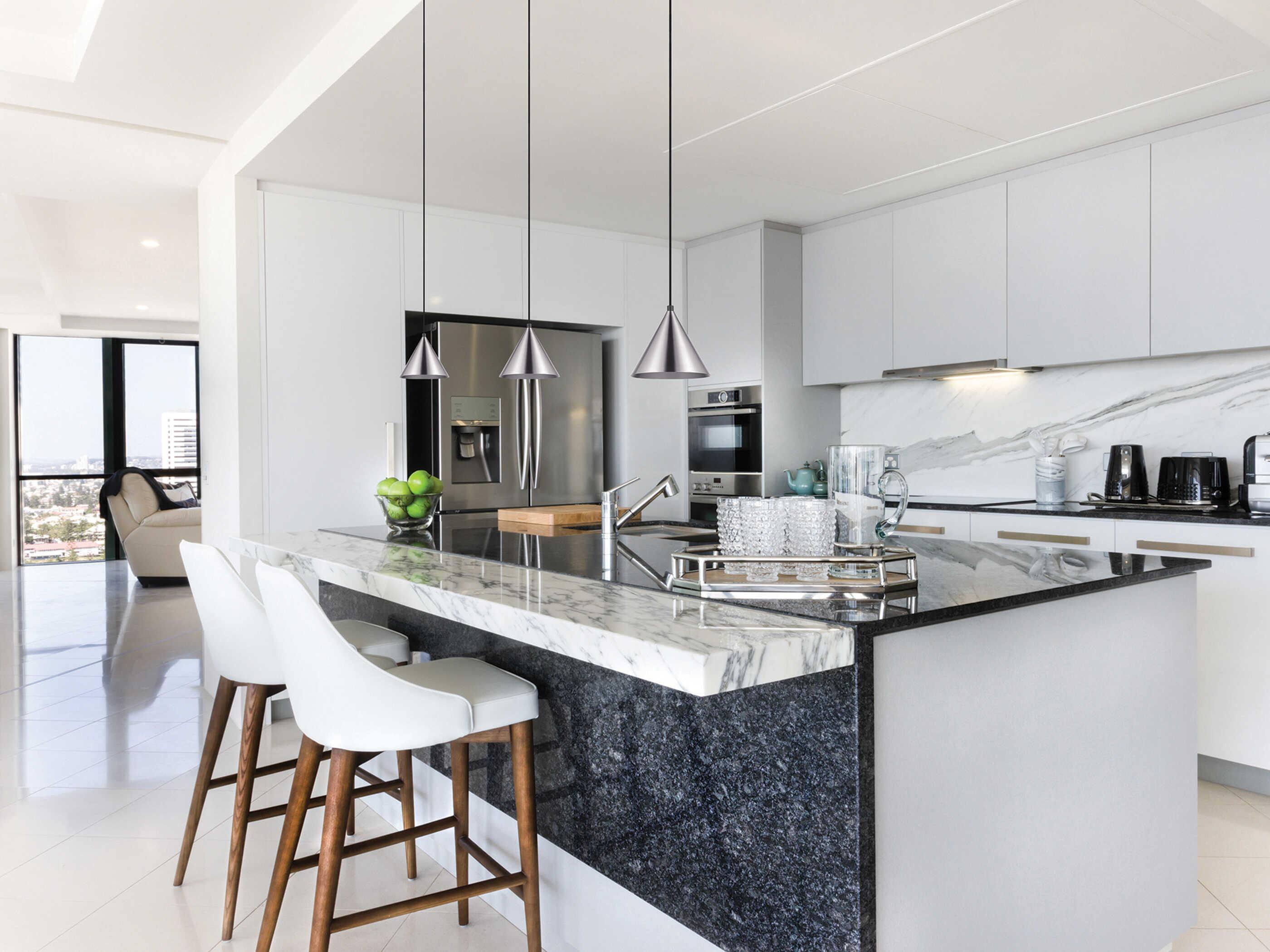 Eglo Narices 1-Light Structured Black Nickel Mini Pendant