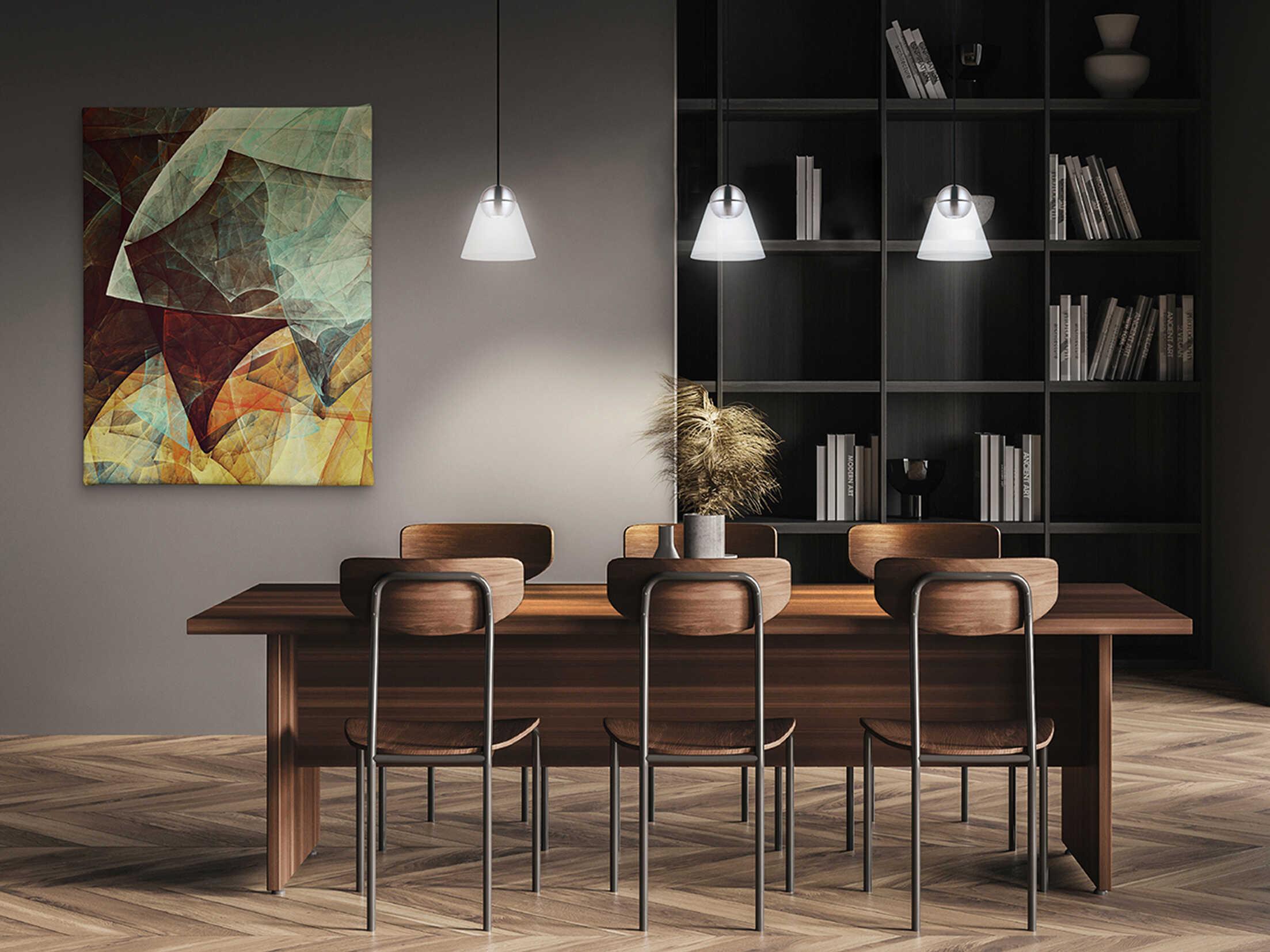 Eglo Cerasella 1-Light Matte Nickel Mini Pendant