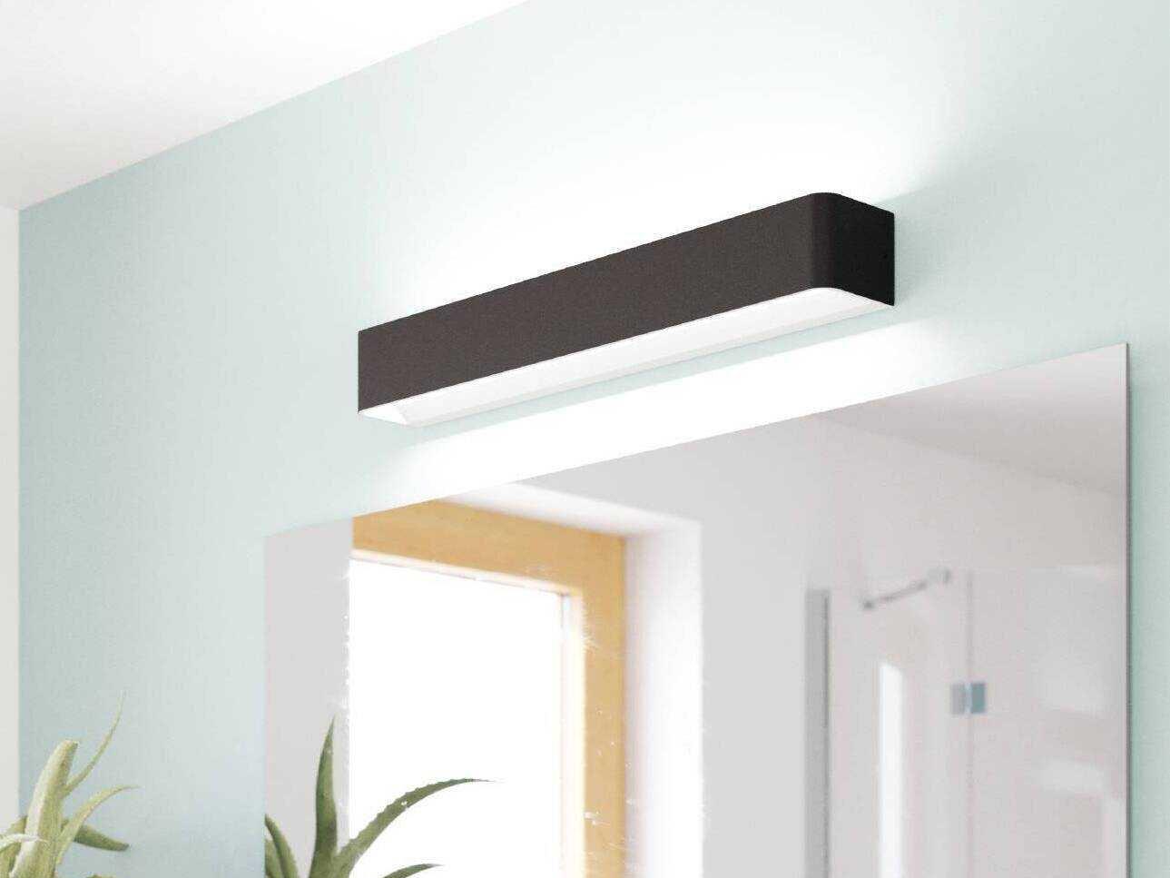 Eglo Dublin 1-Light Black Vanity Light