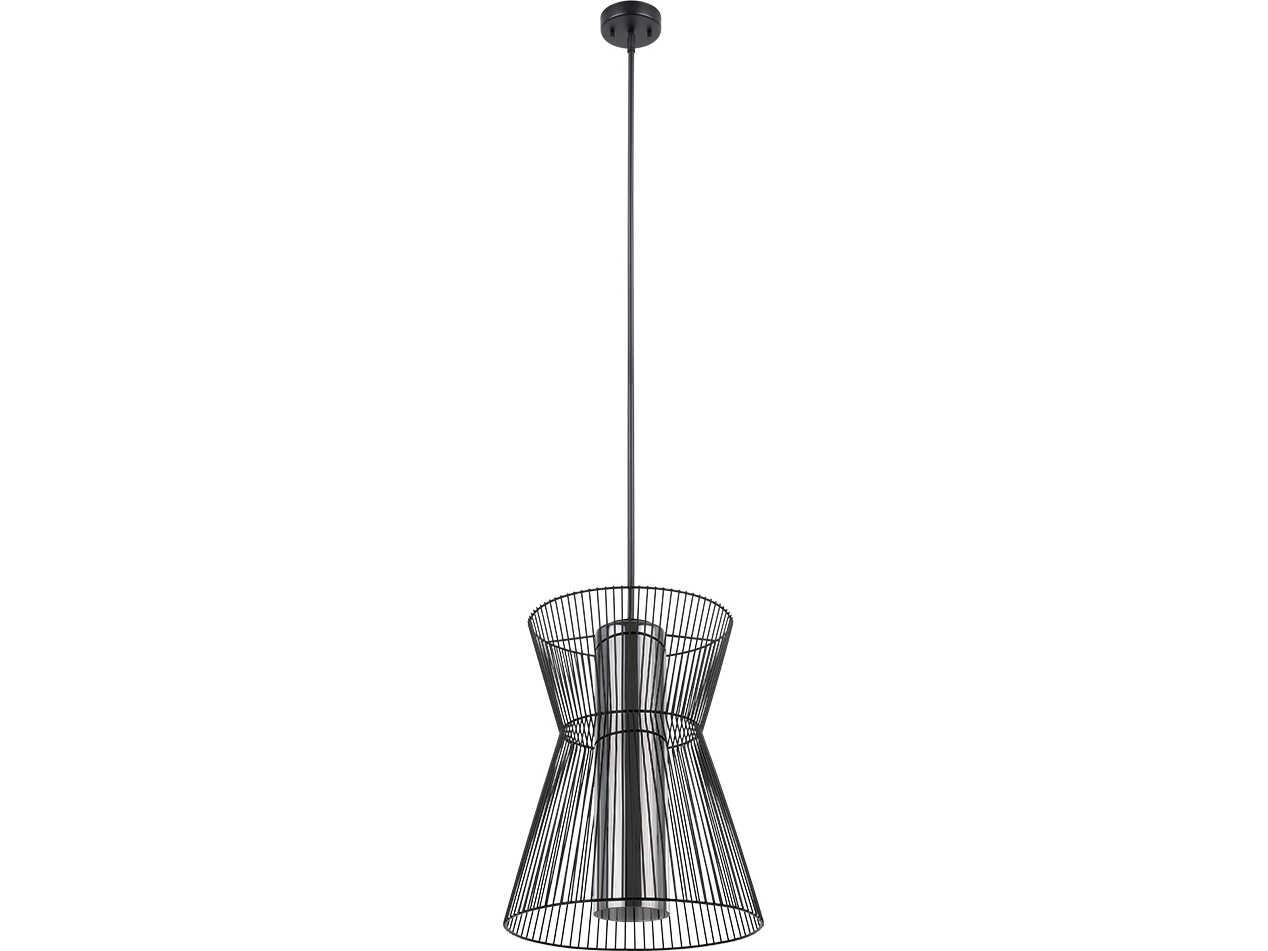 Eglo Maseta 1-Light Black Pendant