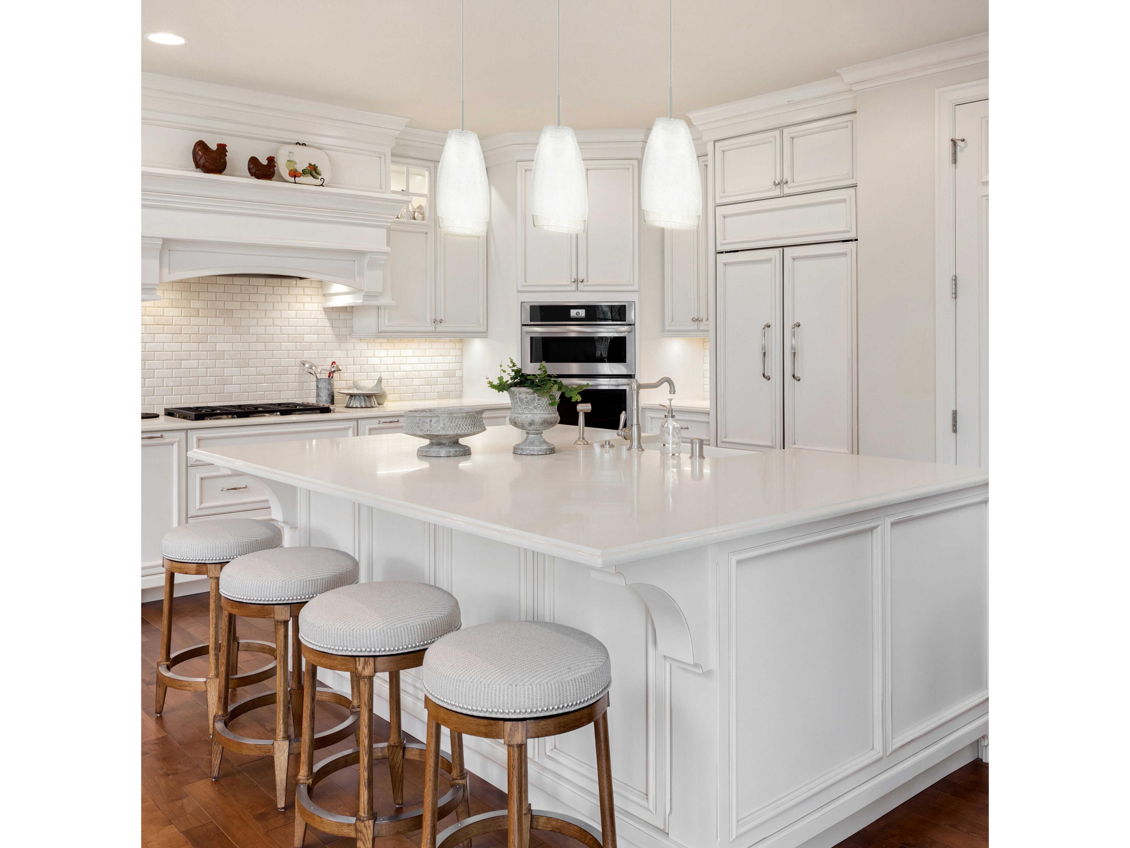 Eglo Crash 3-Light Matte Nickel Bell Island Pendant