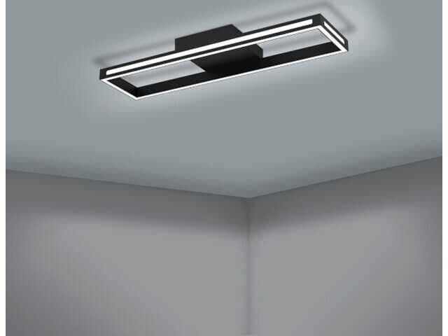 Eglo Salvilanas Black Flush Mount
