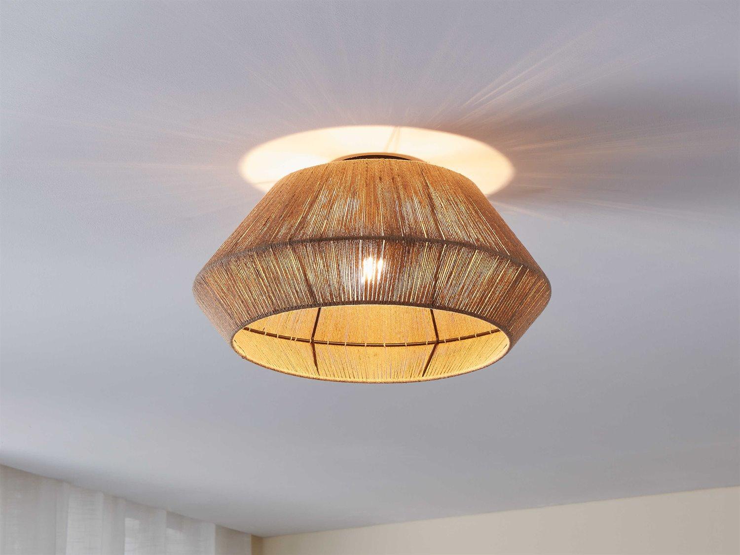 Eglo Alderney 1-Light Black Brown Pendant
