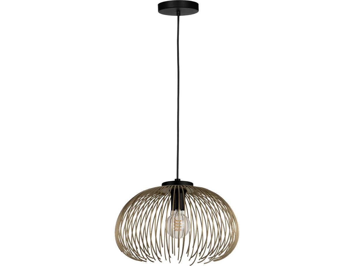 Eglo Venezuela 1-Light Black Pendant