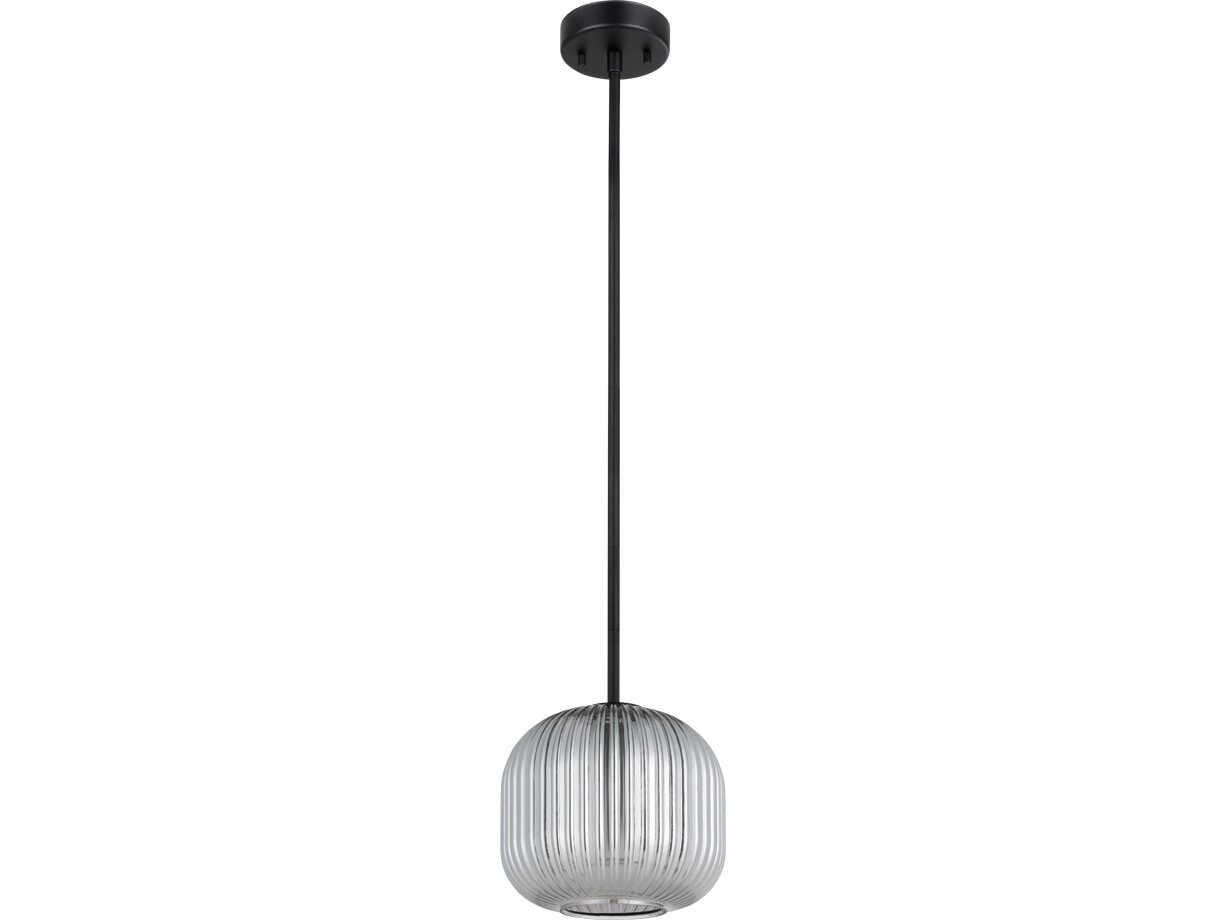 Eglo Mantunalle 1-Light Black Mini Pendant