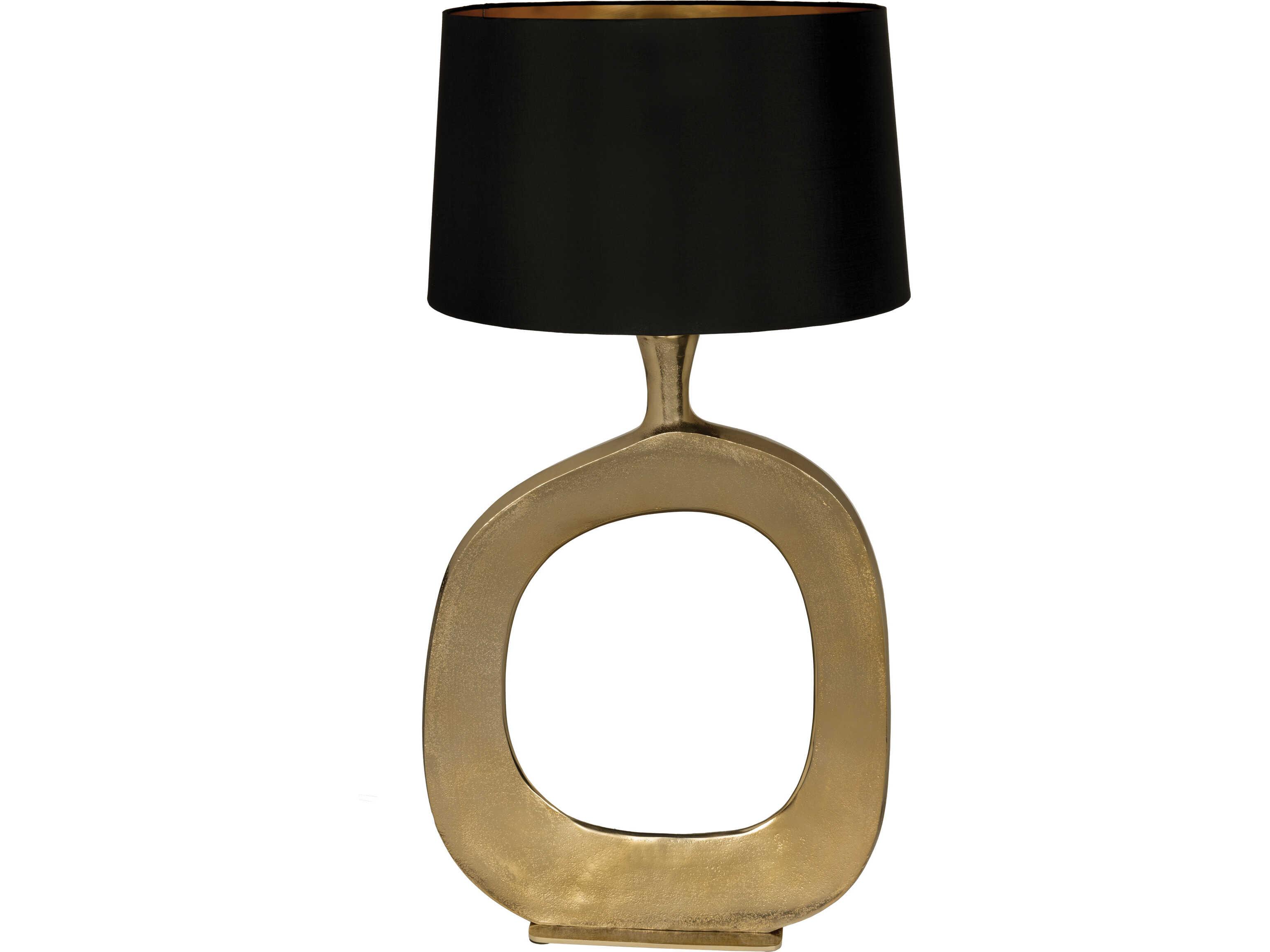 Eglo Diezma Gold Black Exterior Interior Fabric Buffet Lamp