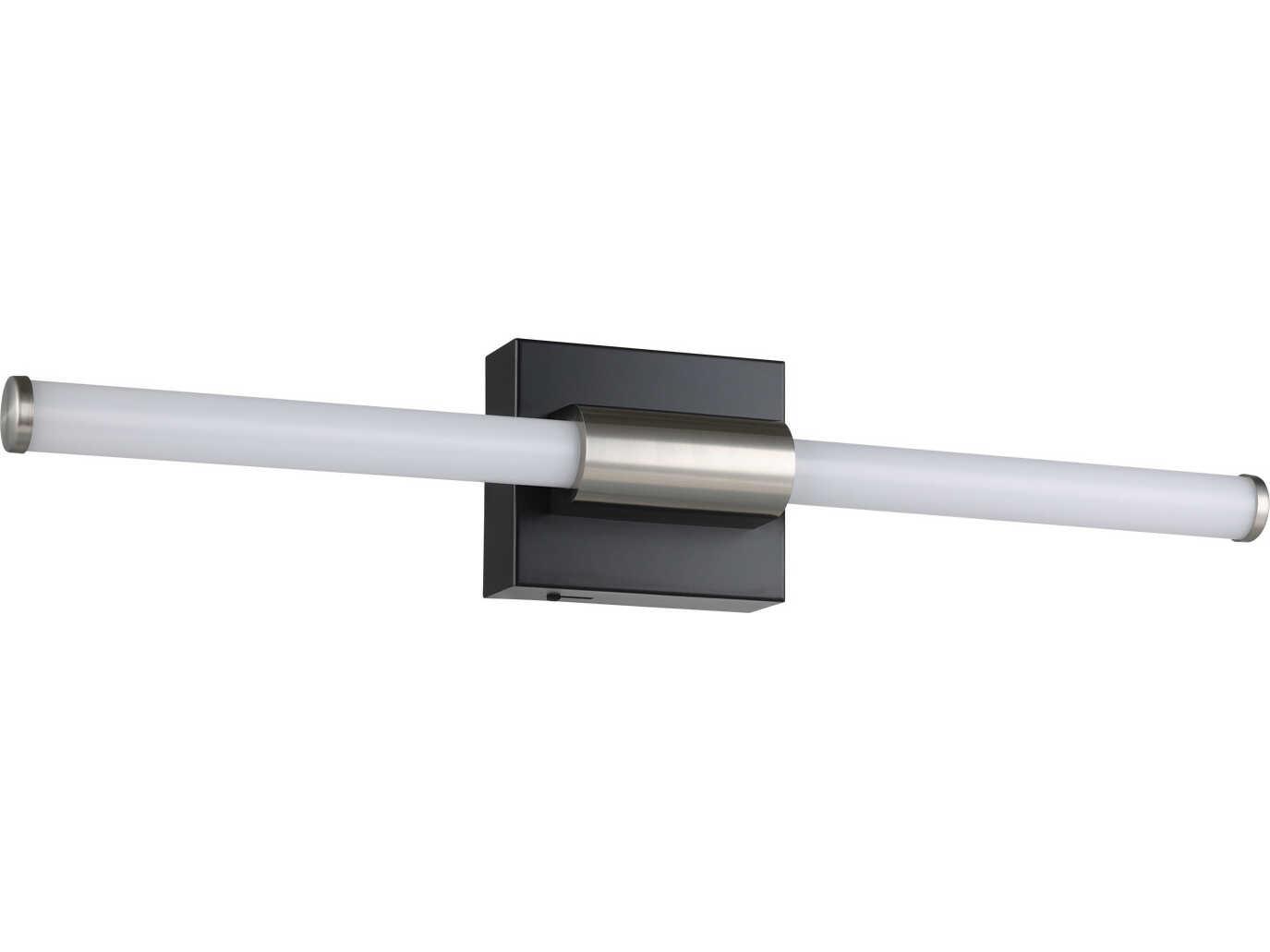 Eglo Danika 1-Light Matte Black Gold Vanity Light