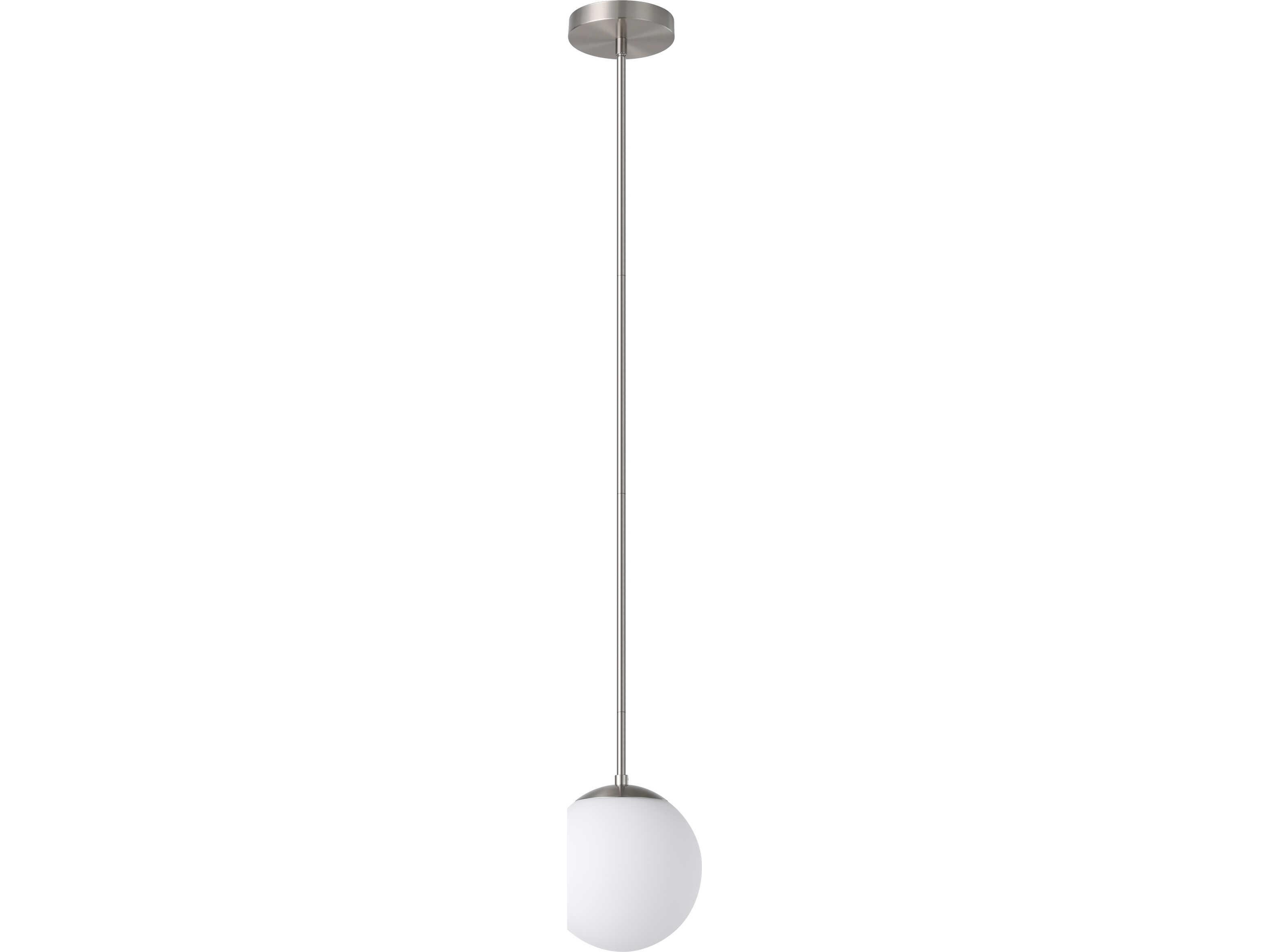Eglo Rondo 1-Light Matte Nickel Globe Mini Pendant
