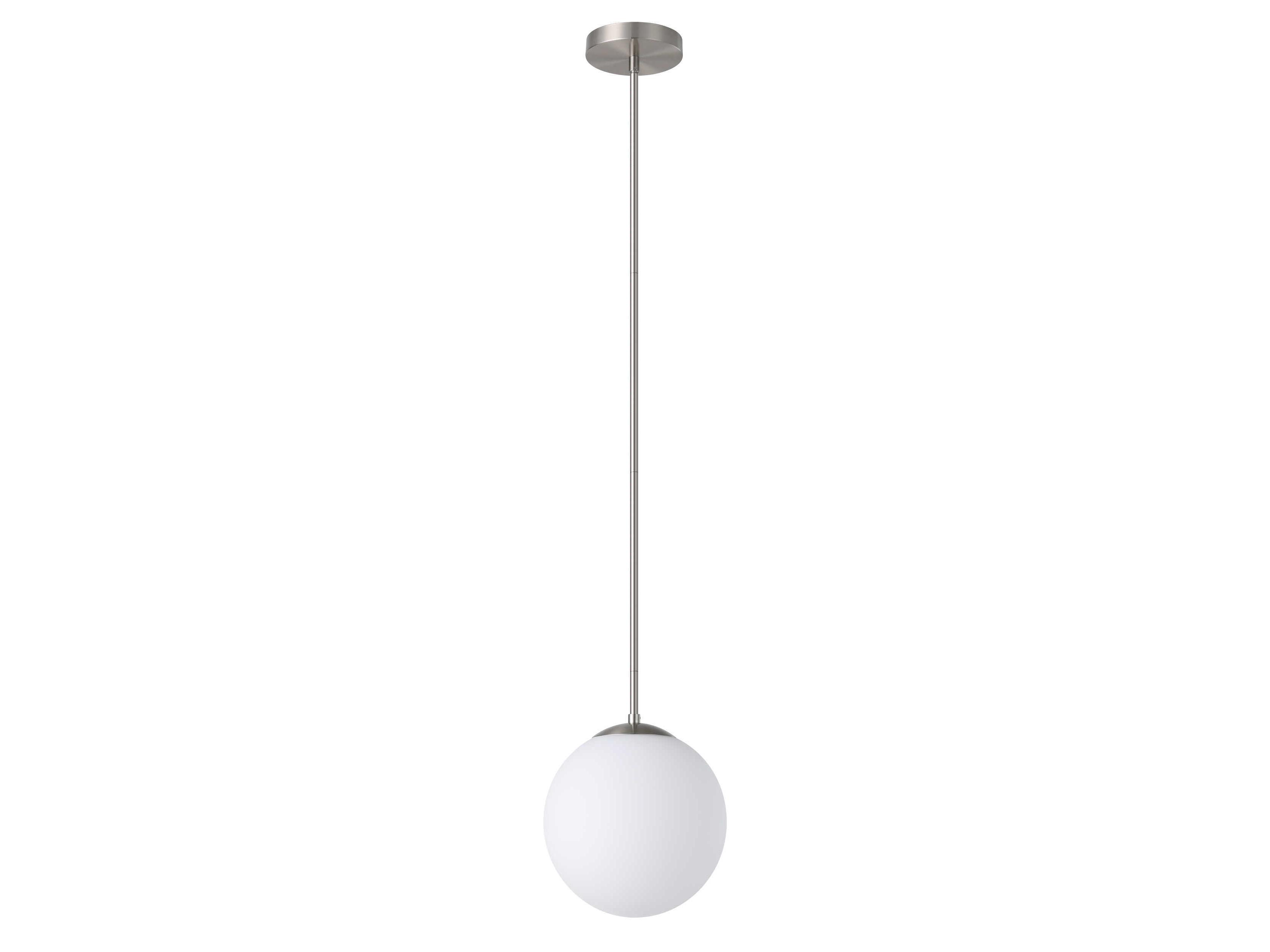 Eglo Rondo 1-Light Matte Nickel Globe Mini Pendant