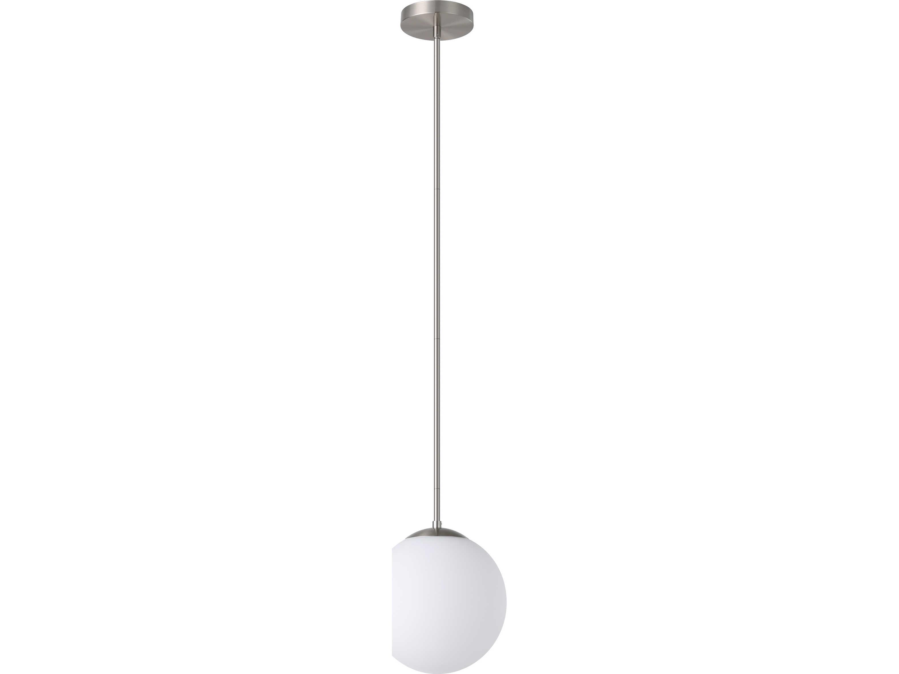 Eglo Rondo 1-Light Matte Nickel Globe Mini Pendant