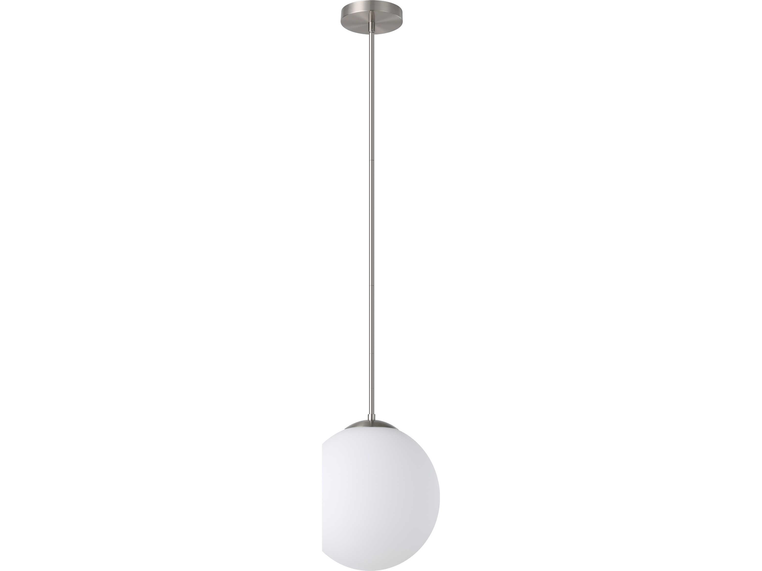 Eglo Rondo 1-Light Matte Nickel Globe Mini Pendant