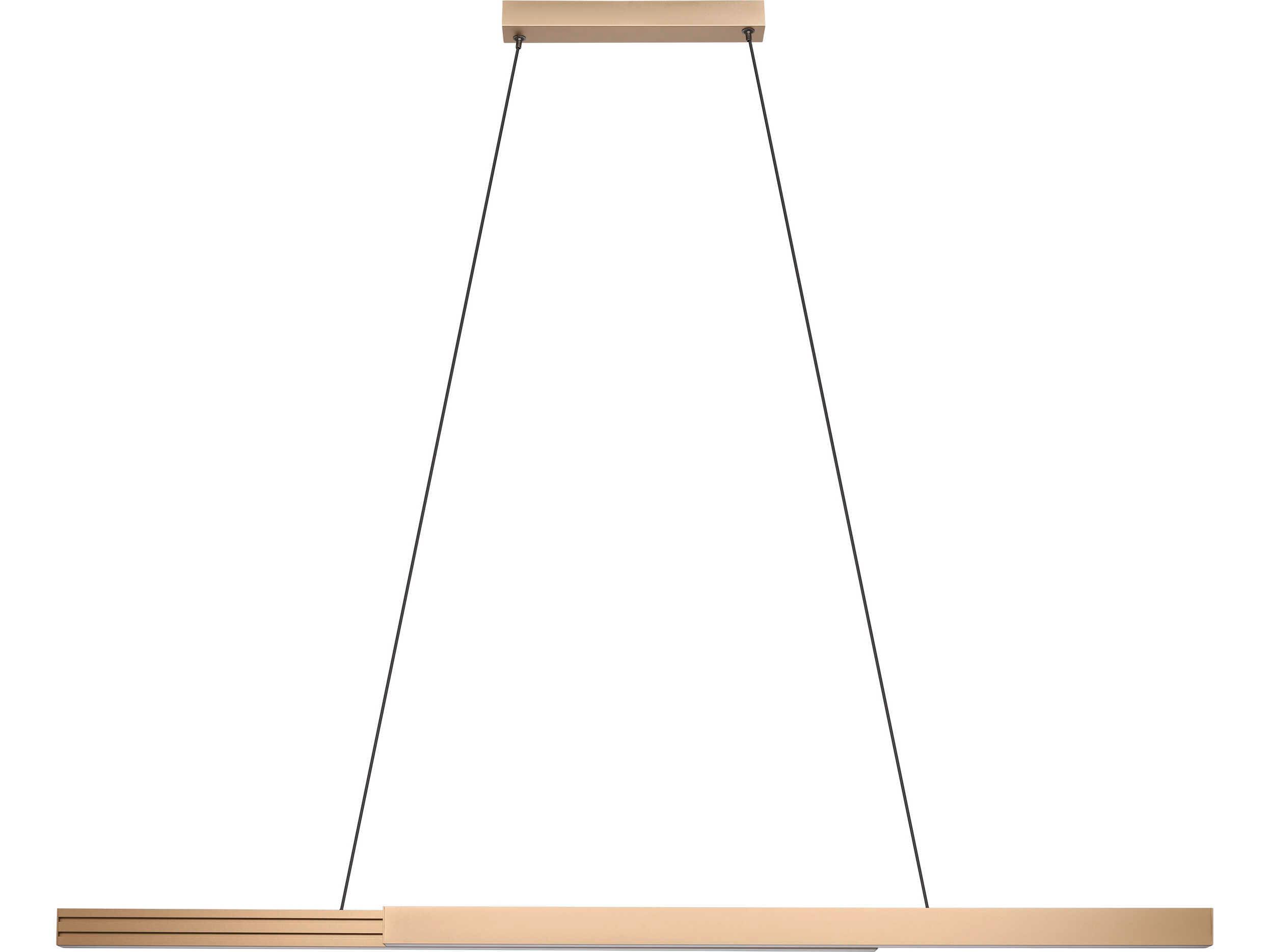 Eglo Montebuono 2-Light Bronze Linear Island Pendant