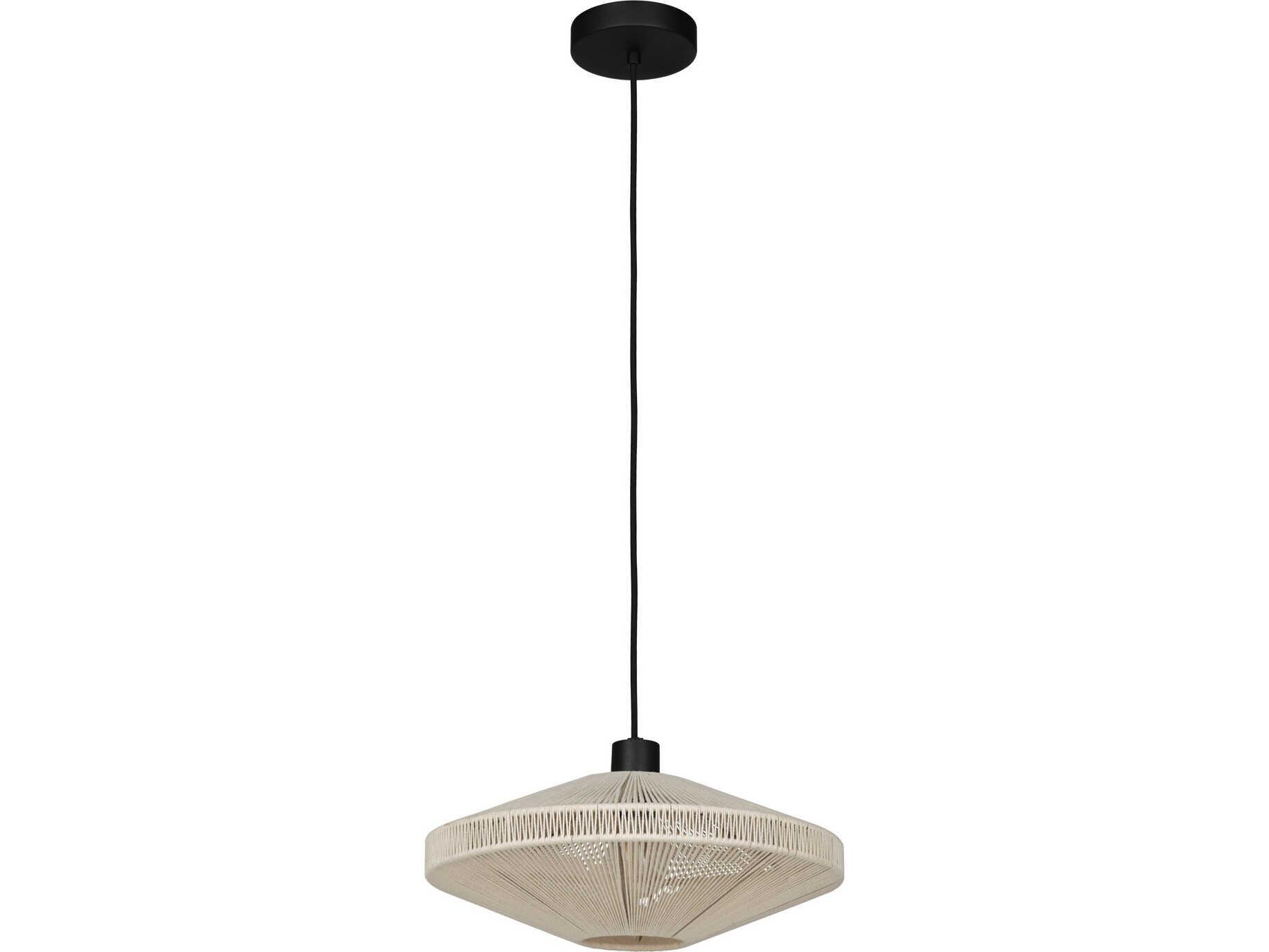 Eglo Midsummer 1-Light Black Pendant