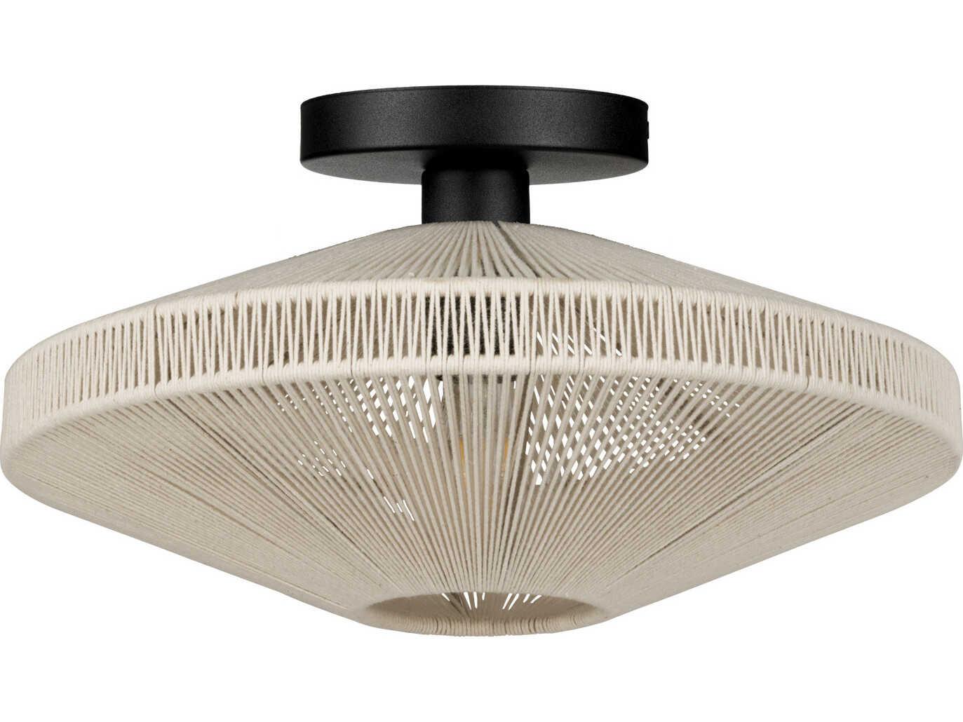 Eglo Midsummer 1-Light Black Pendant