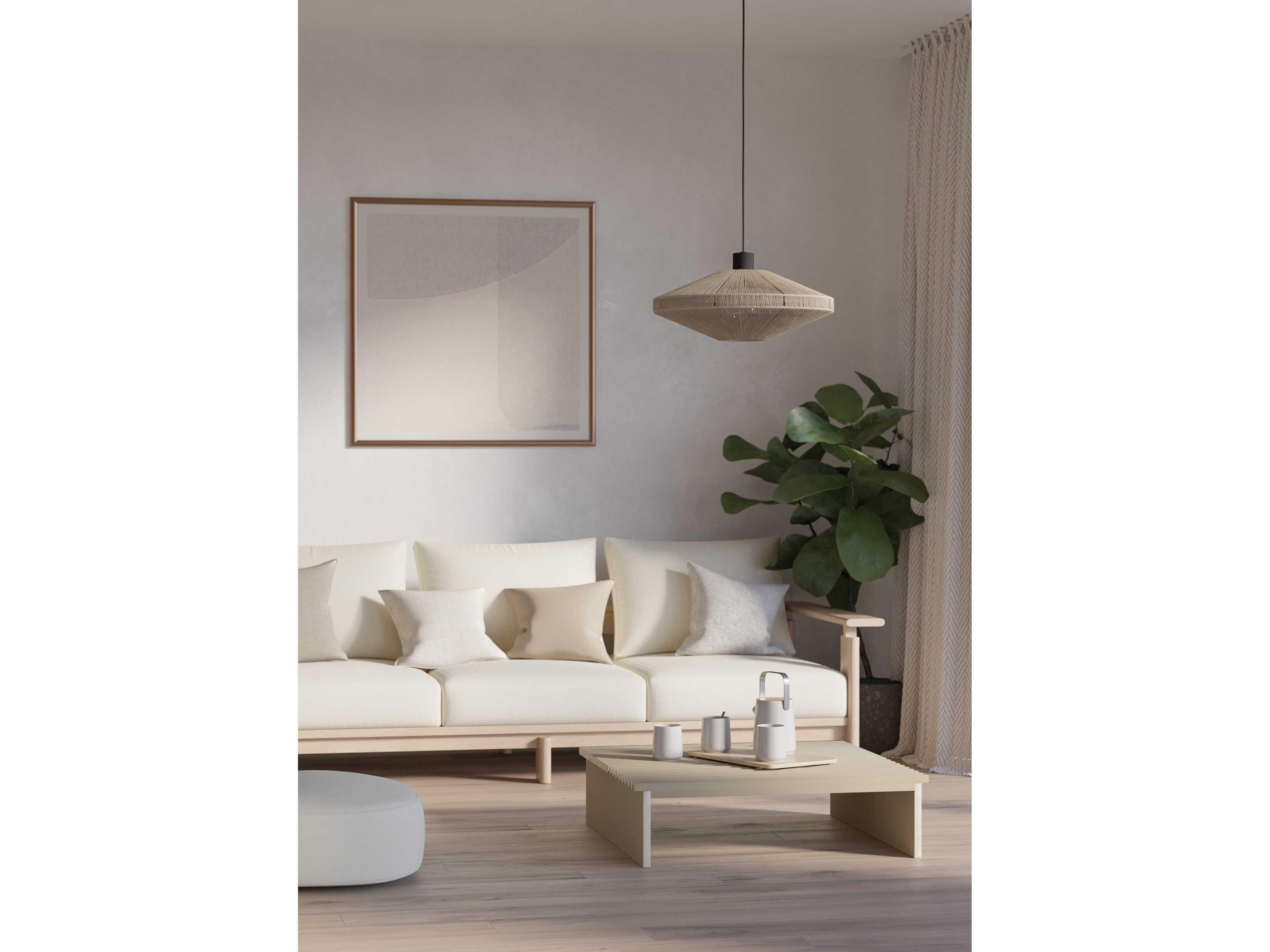 Eglo Midsummer 1-Light Black Pendant