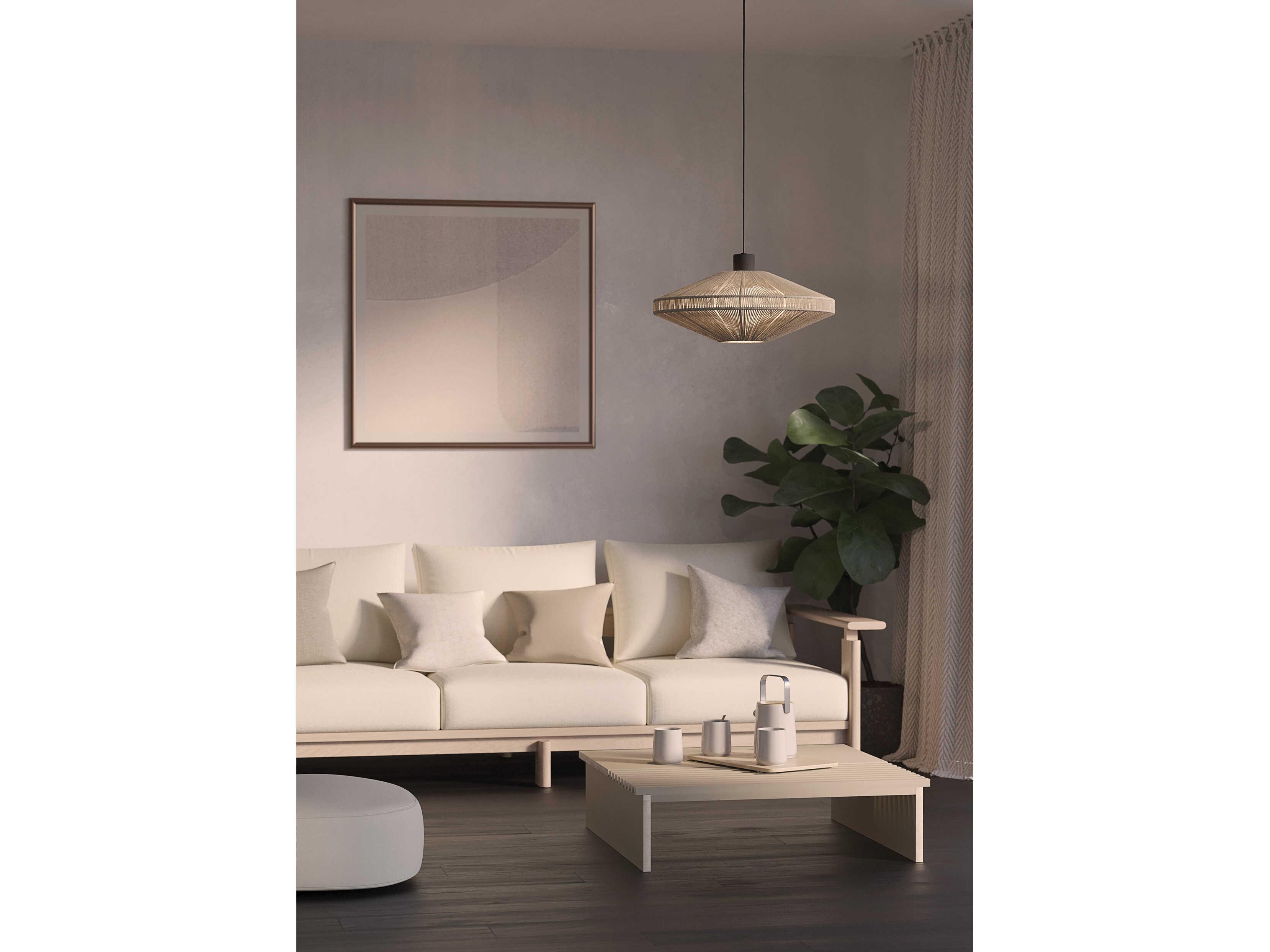 Eglo Midsummer 1-Light Black Pendant