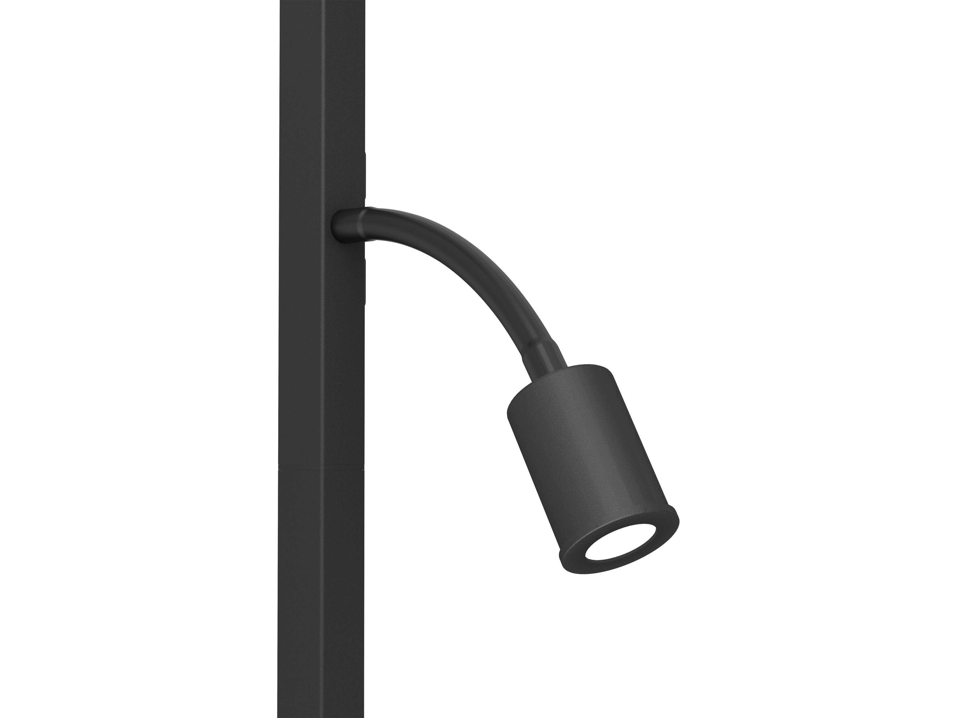 Eglo Foligno Black Fabric Floor Lamp