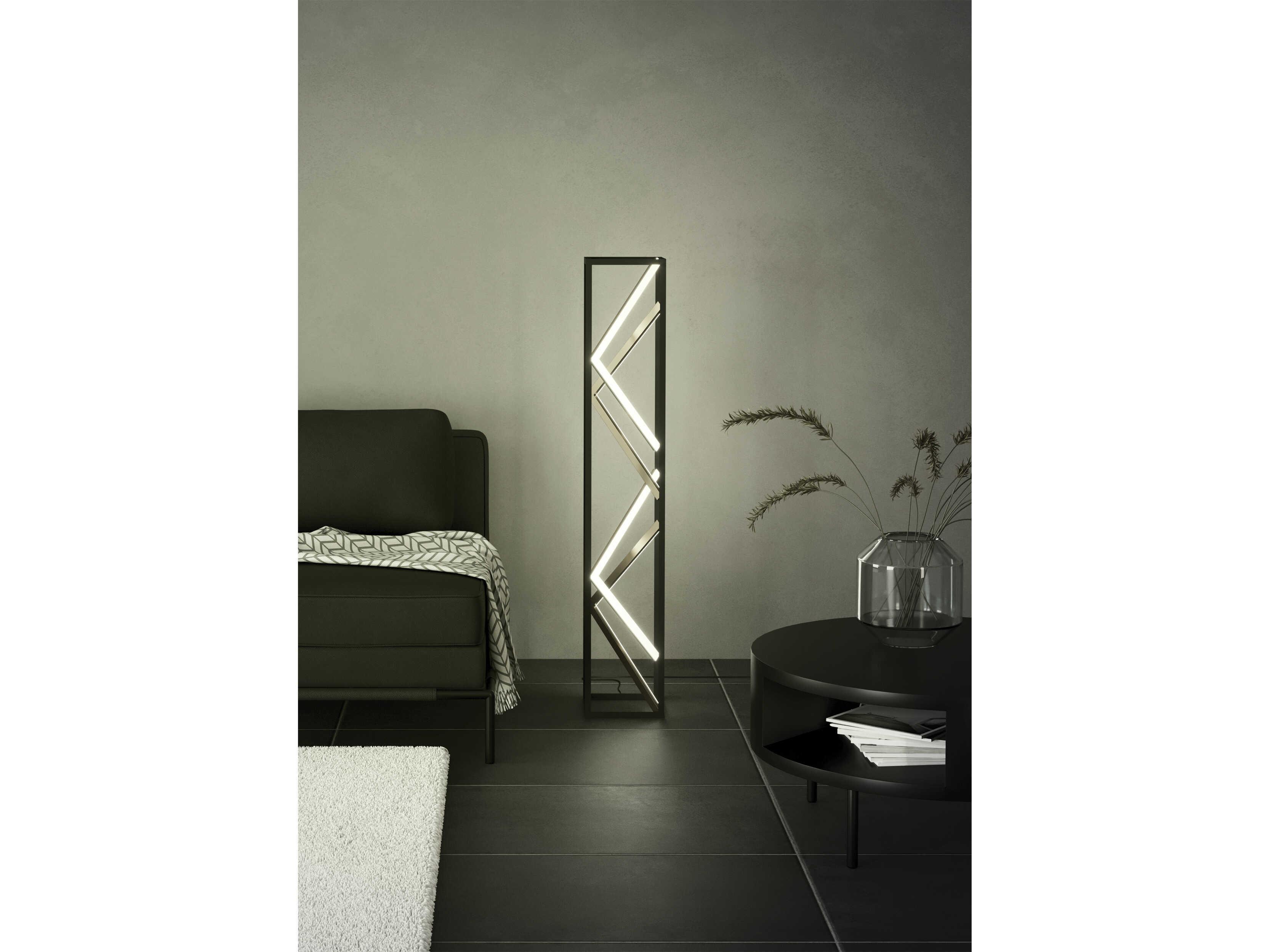 Eglo Penela Black Gold Floor Lamp