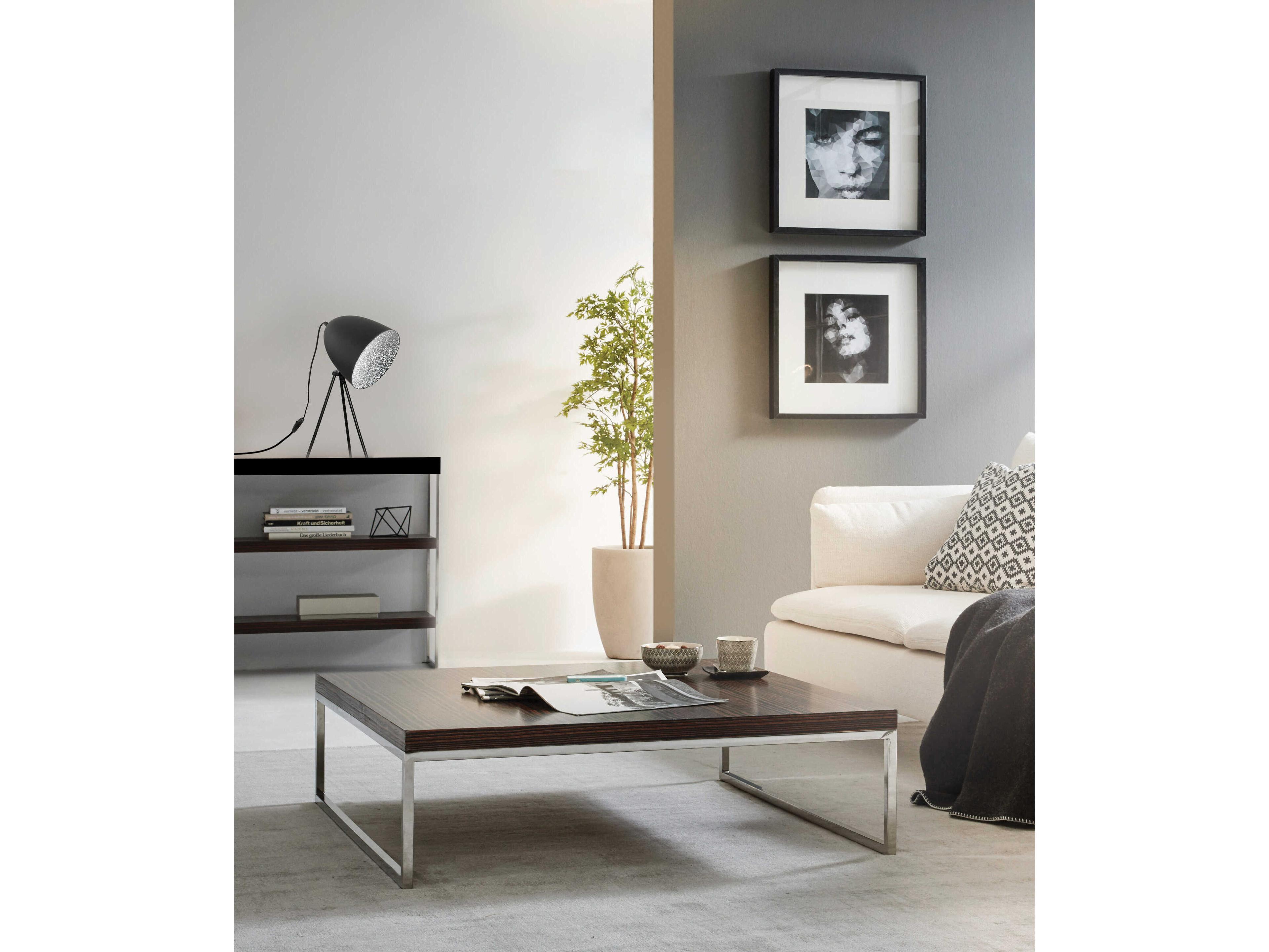 Eglo Mareperla Black Chrome Crystal Sand Metal Table Lamp