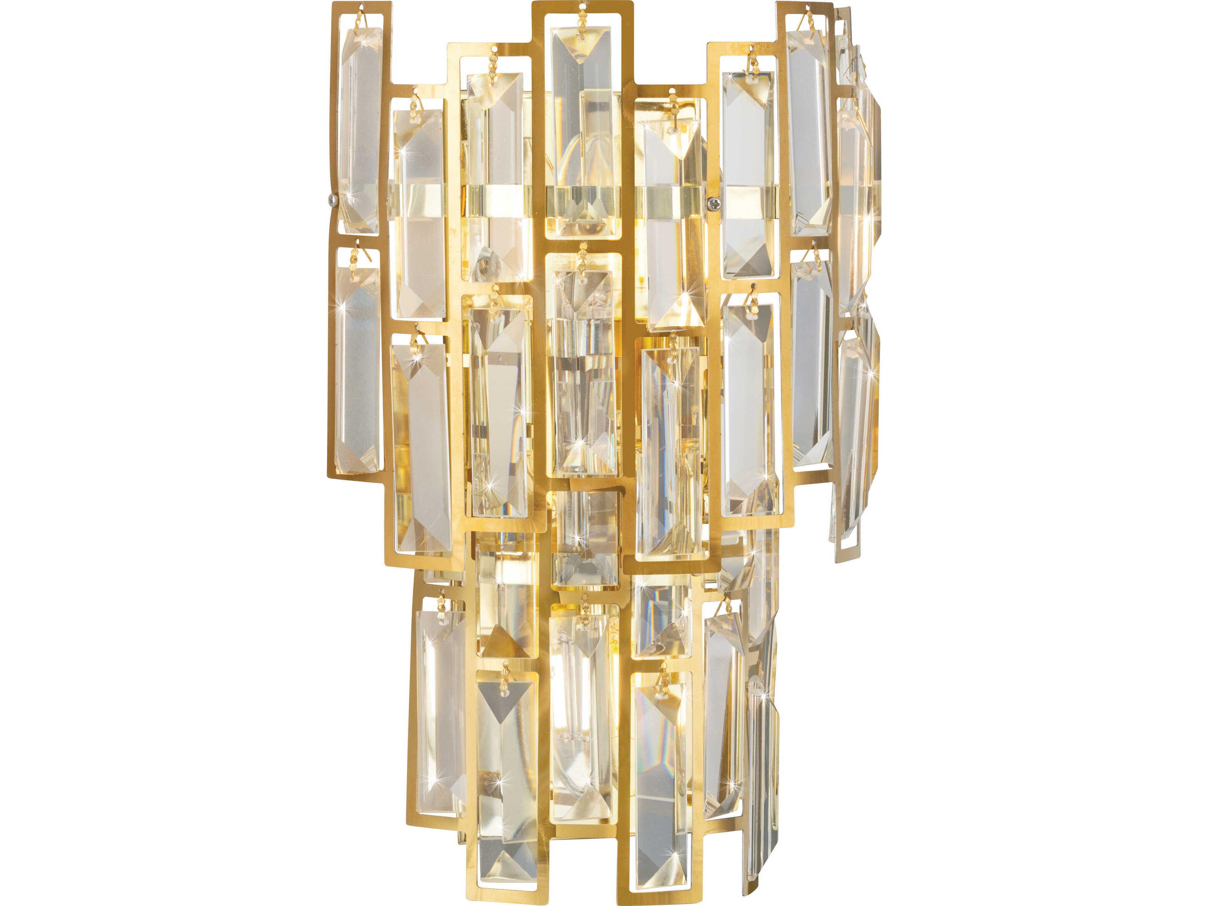 Eglo Calmeilles 3-Light Brass Wall Sconce