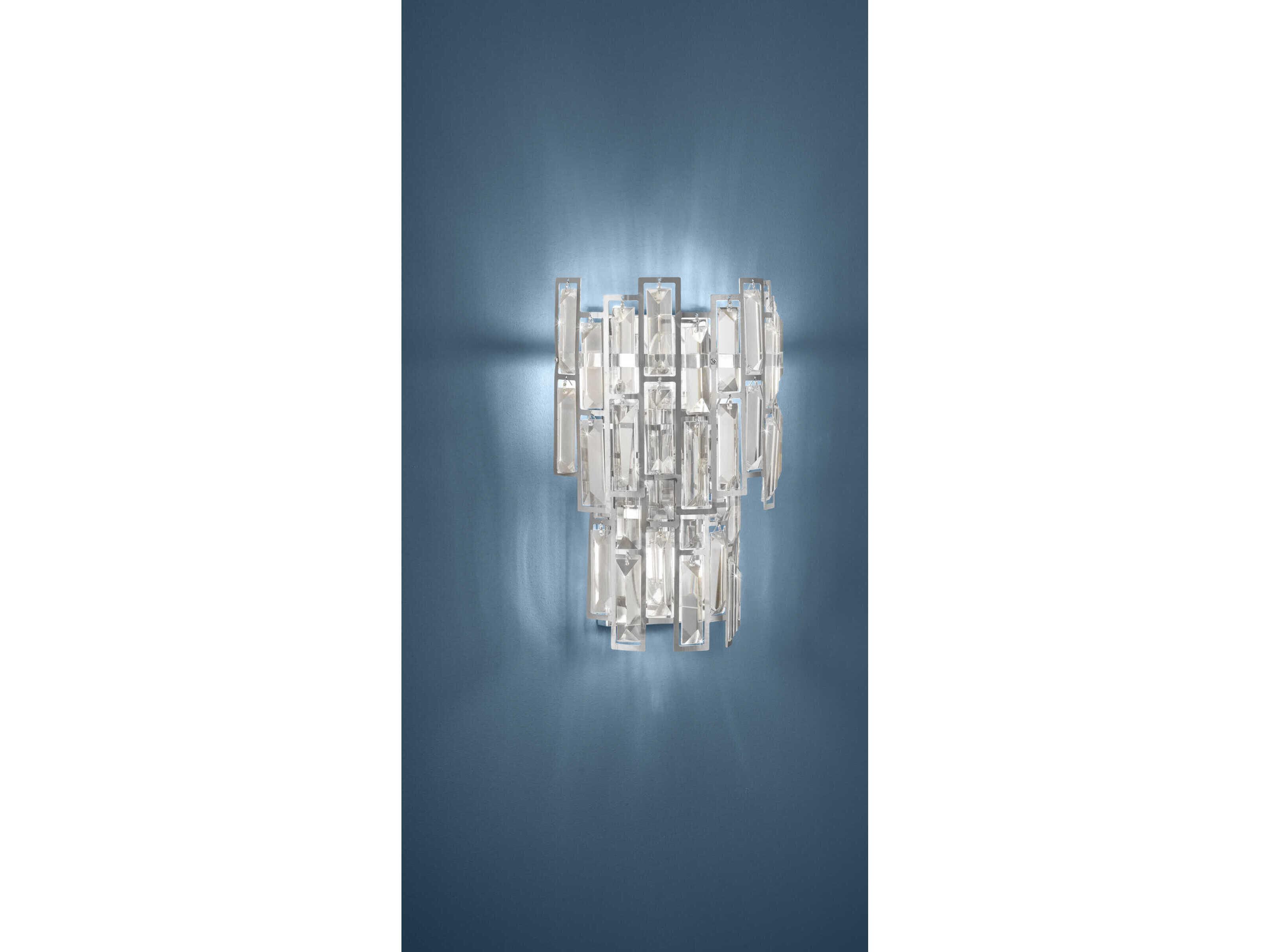 Eglo Calmeilles 3-Light Chrome Wall Sconce