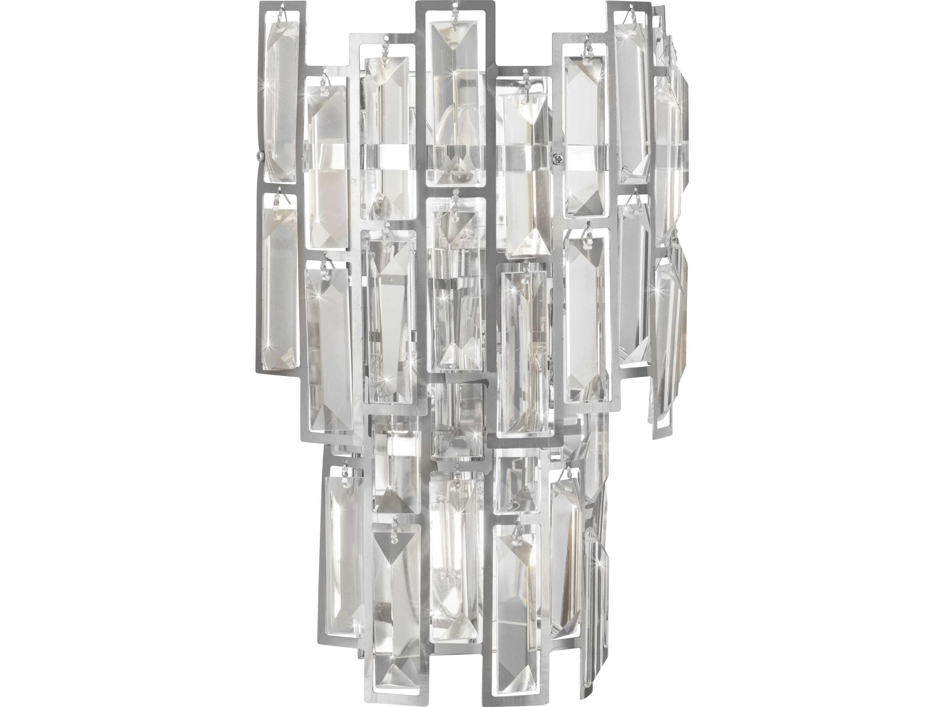 Eglo Calmeilles 3-Light Chrome Wall Sconce