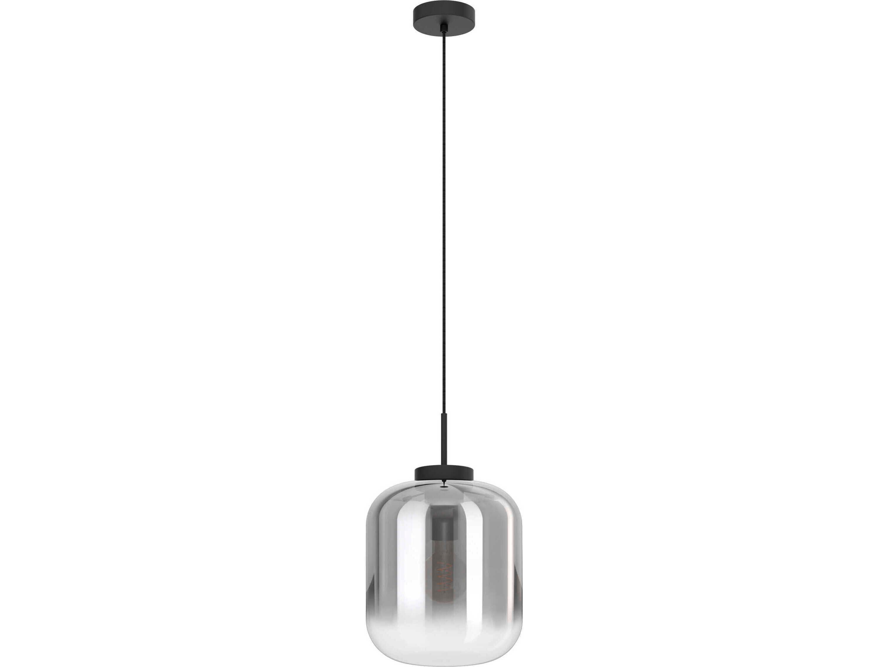 Eglo Bulciago 1-Light Black Mini Pendant
