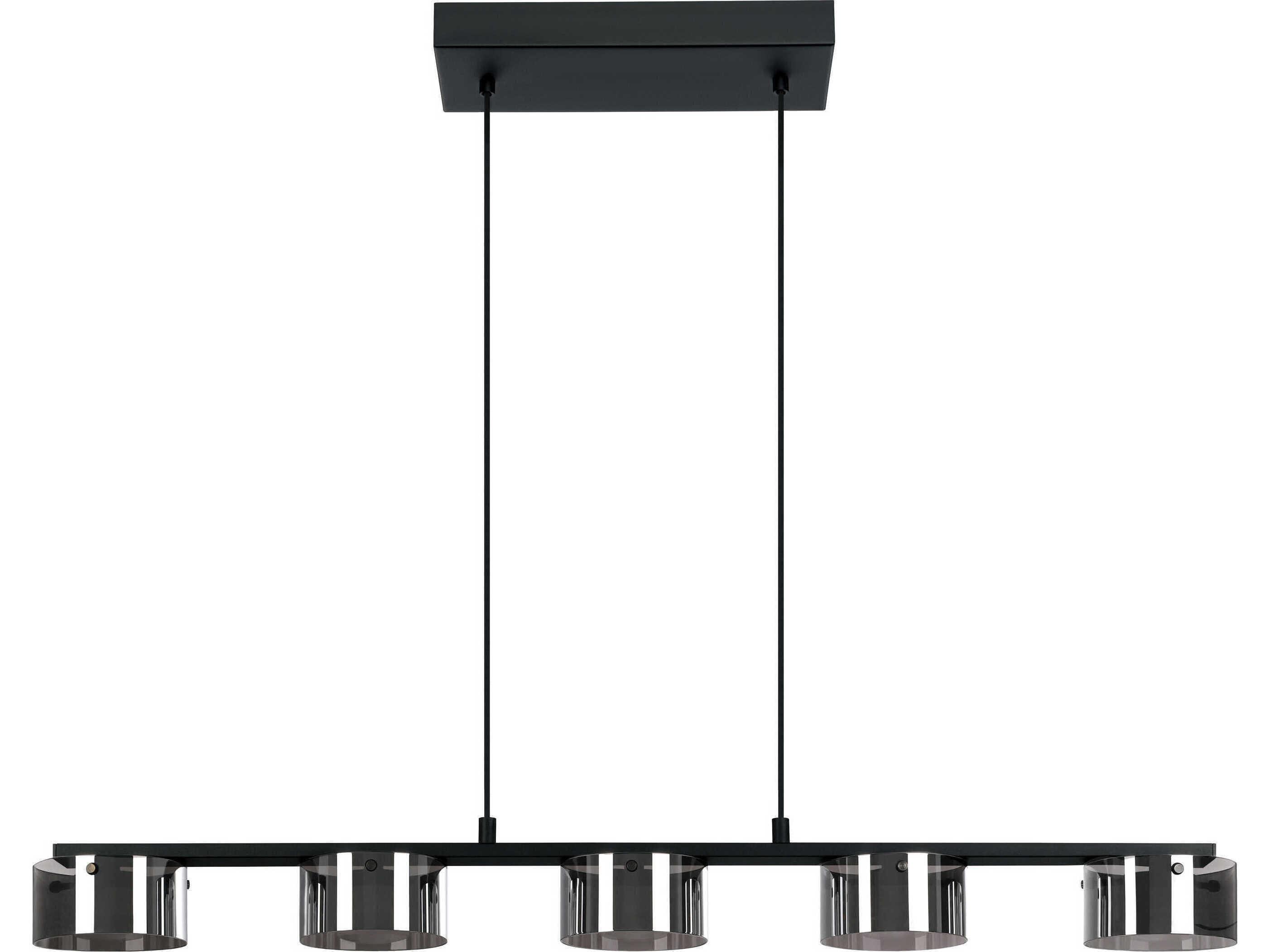 Eglo Copillus 5-Light Black Island Pendant