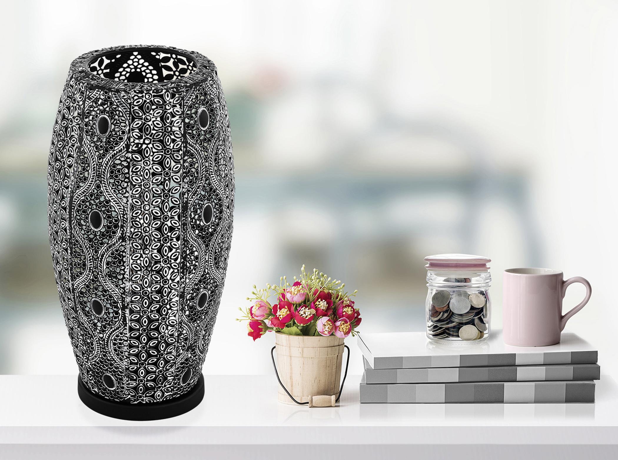 Eglo Riyadh Antique Black Metal Table Lamp