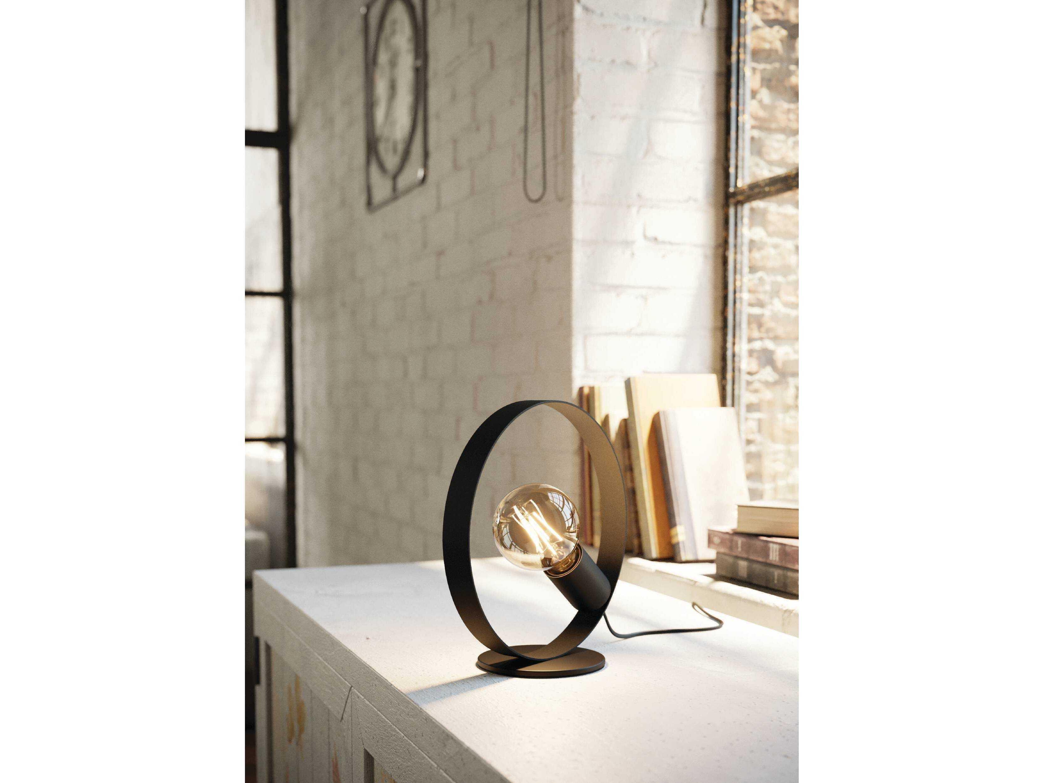 Eglo Frijolas Black Table Lamp